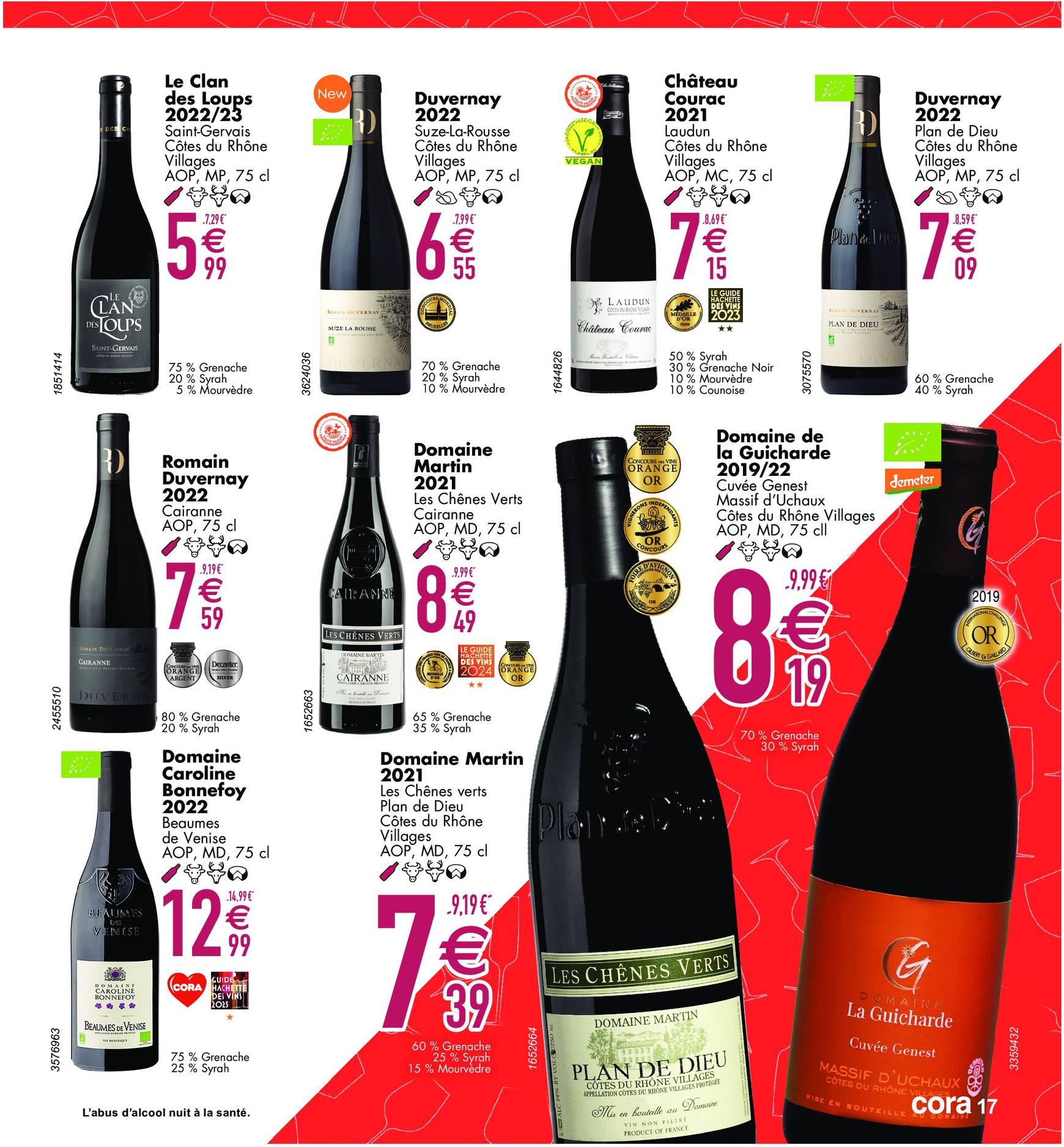 cora - Cora - Guide des vins folder huidig 30.09. - 28.10. - page: 17