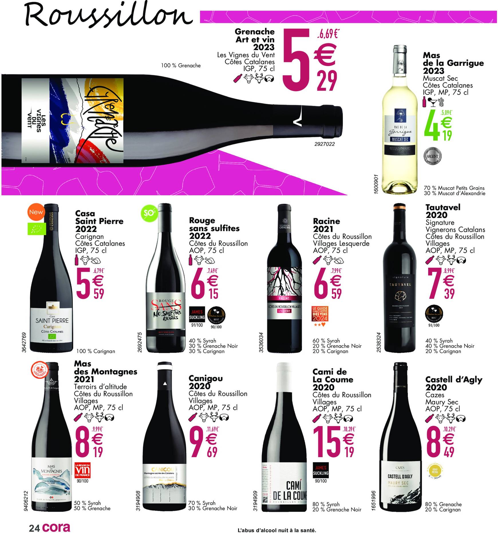 cora - Cora - Guide des vins folder huidig 30.09. - 28.10. - page: 24