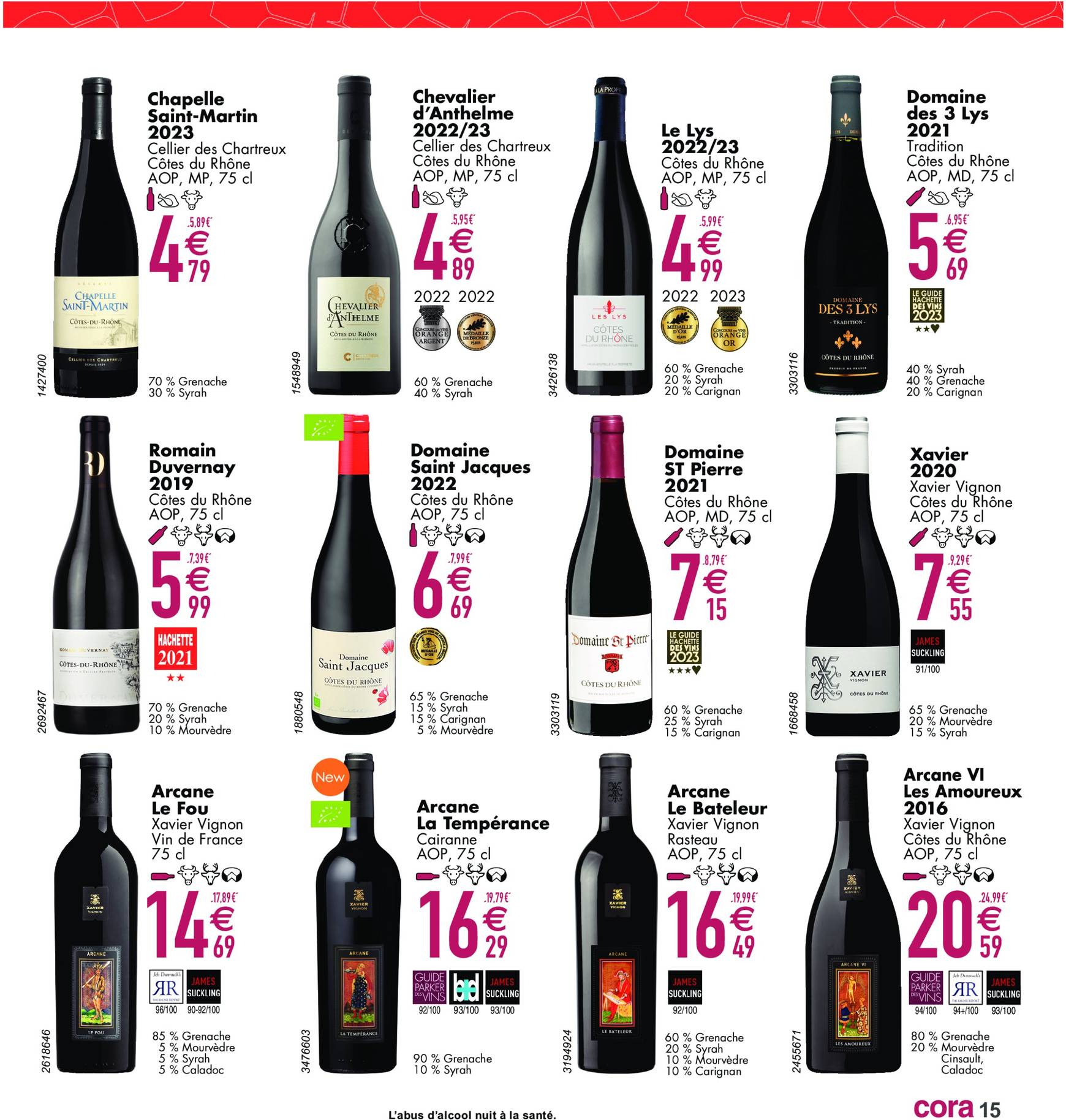 cora - Cora - Guide des vins folder huidig 30.09. - 28.10. - page: 15