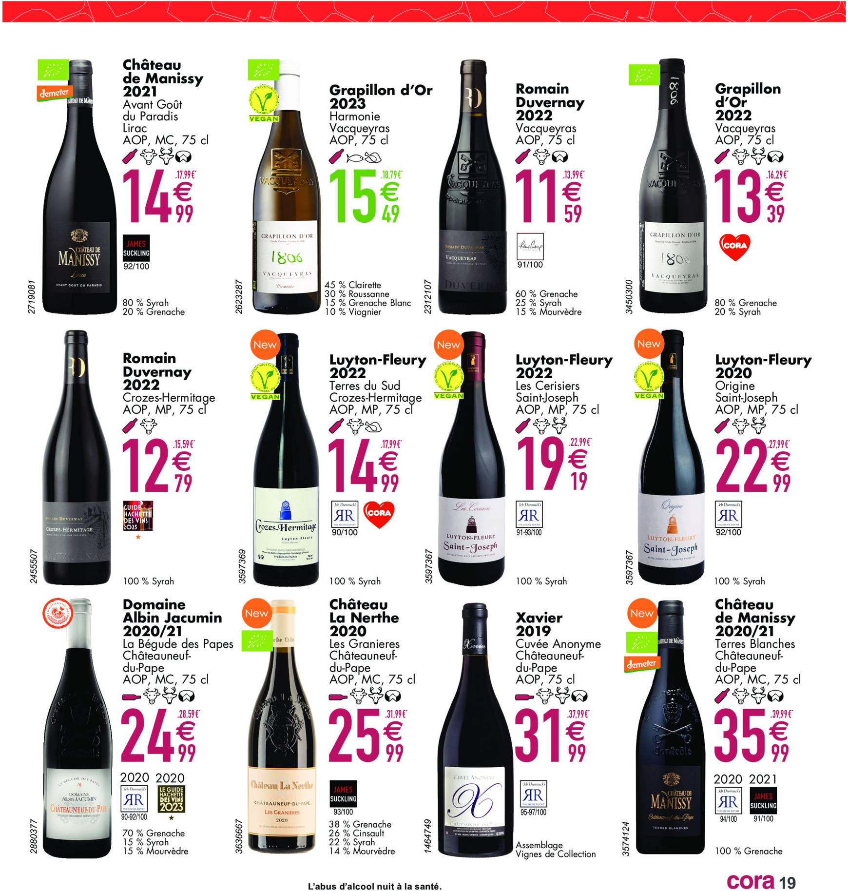 cora - Cora - Guide des vins folder huidig 30.09. - 28.10. - page: 19