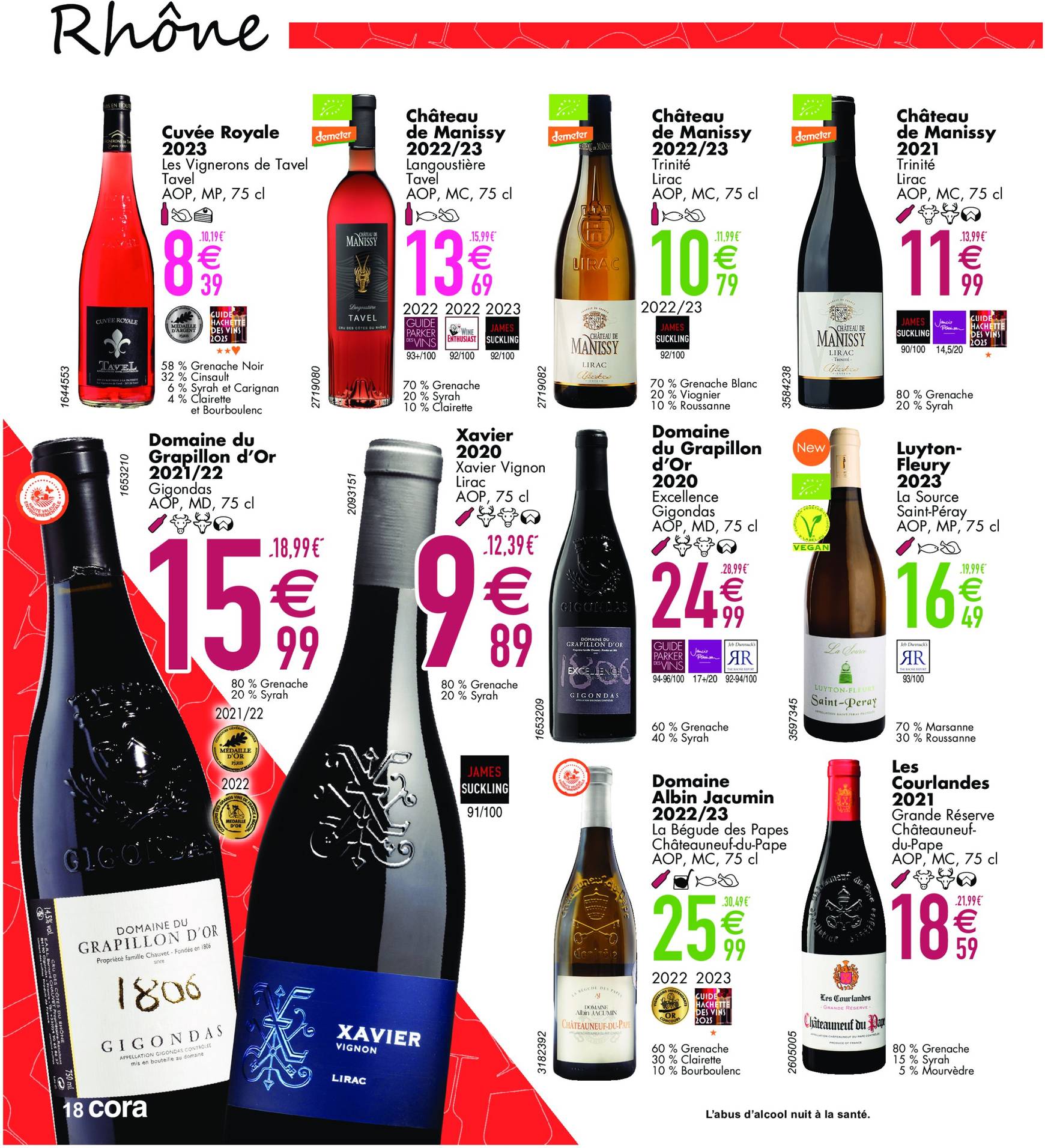 cora - Cora - Guide des vins folder huidig 30.09. - 28.10. - page: 18