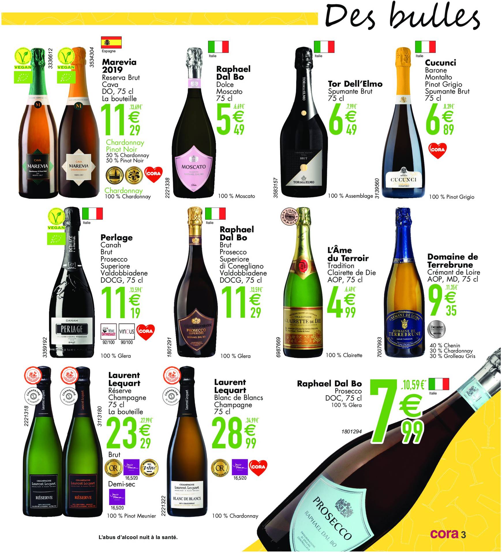 cora - Cora - Guide des vins folder huidig 30.09. - 28.10. - page: 3