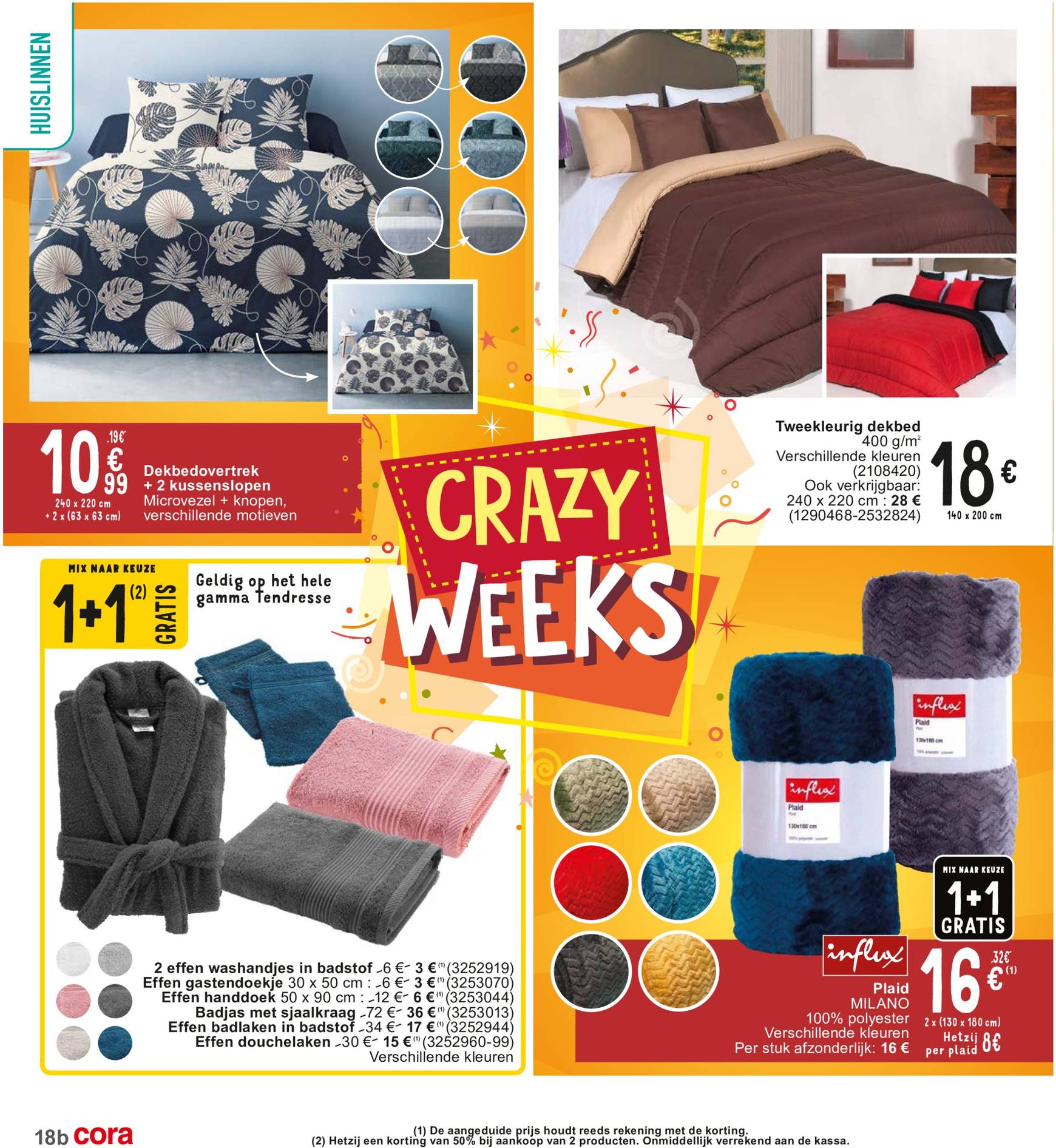 cora - Cora - Crazy weeks folder geldig vanaf 29.10. - 09.11. - page: 18