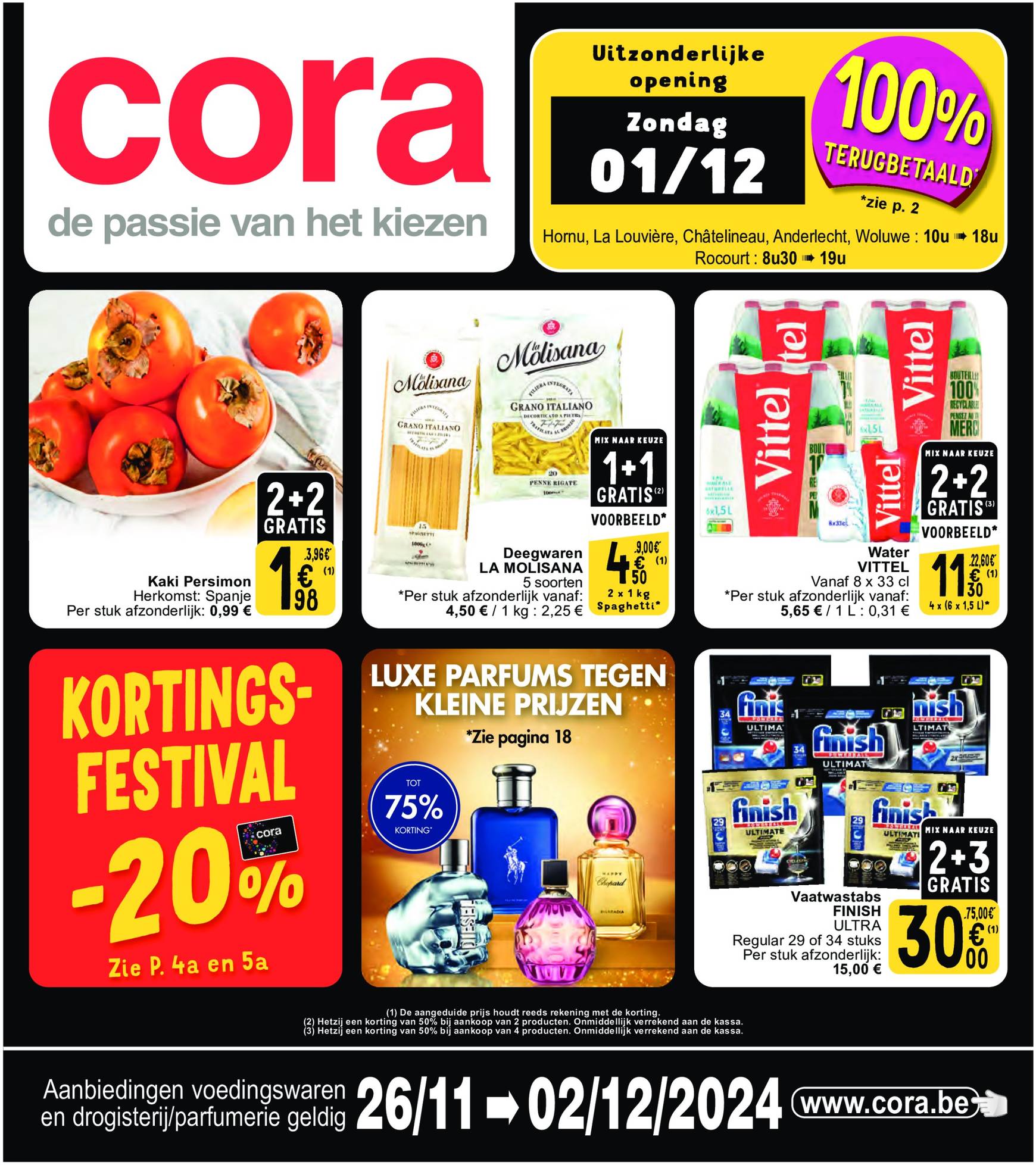 cora - Cora - Voedingswaren folder geldig vanaf 26/11 - 02/12