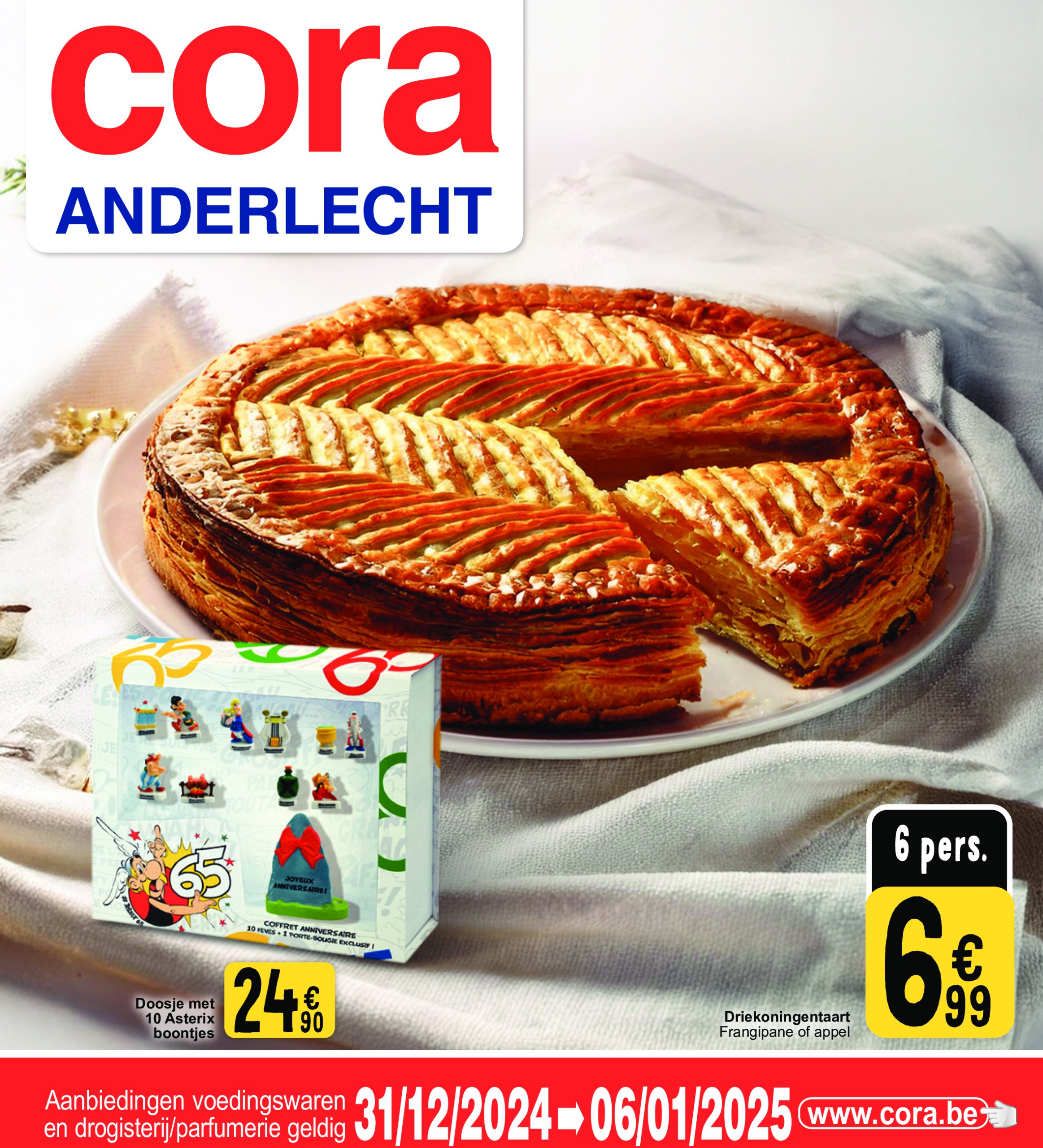 cora - Cora - Aanbiedingen voedingswaren folder geldig vanaf 31/12 - 06/01