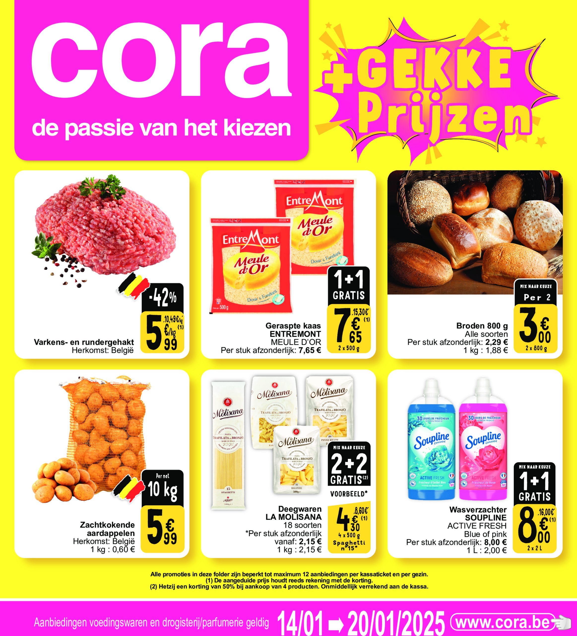 cora - Cora - Gekke prijzen folder geldig vanaf 14/01 - 20/01