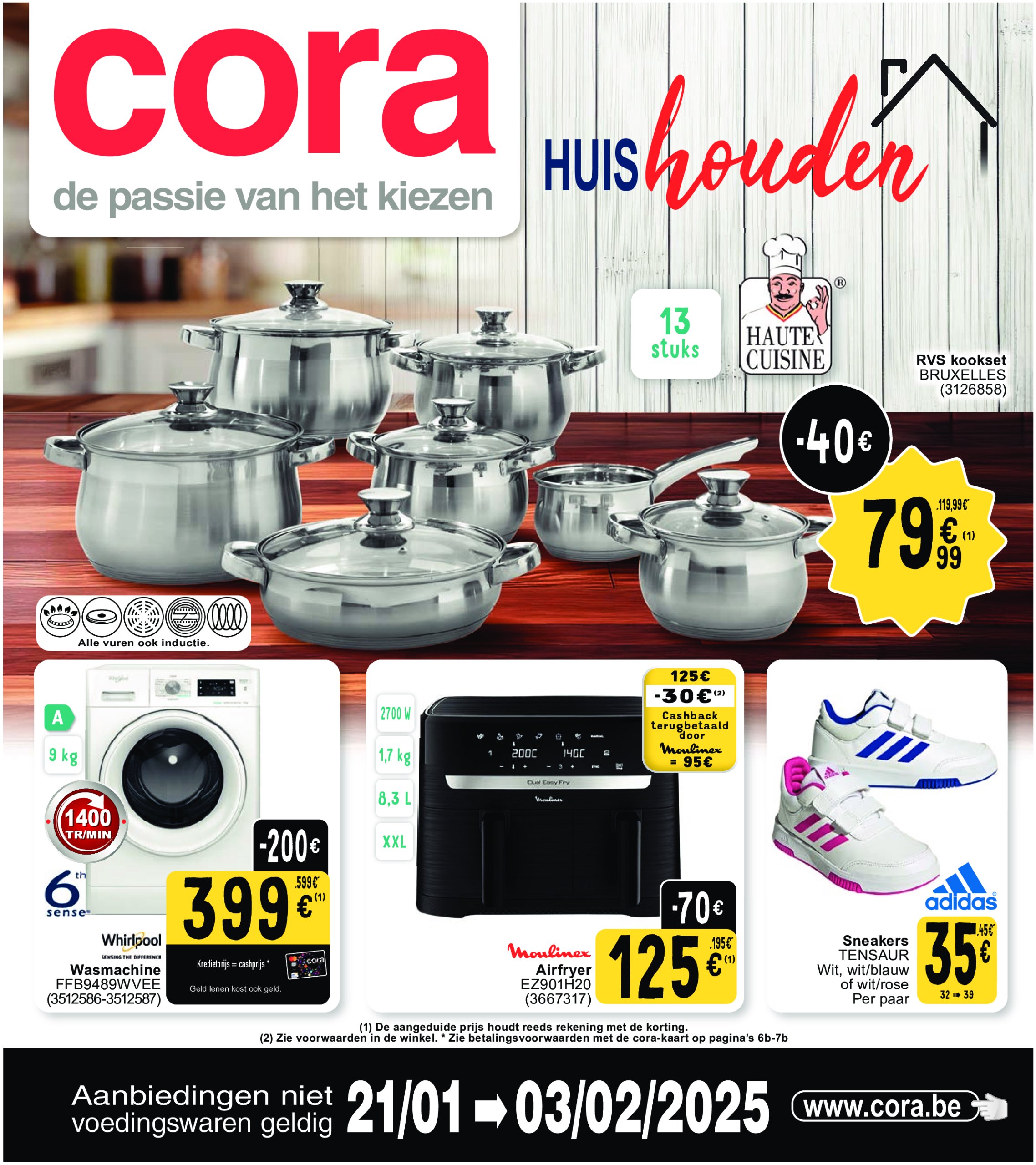 cora - Cora - Huishouden folder geldig vanaf 21/01 - 03/02