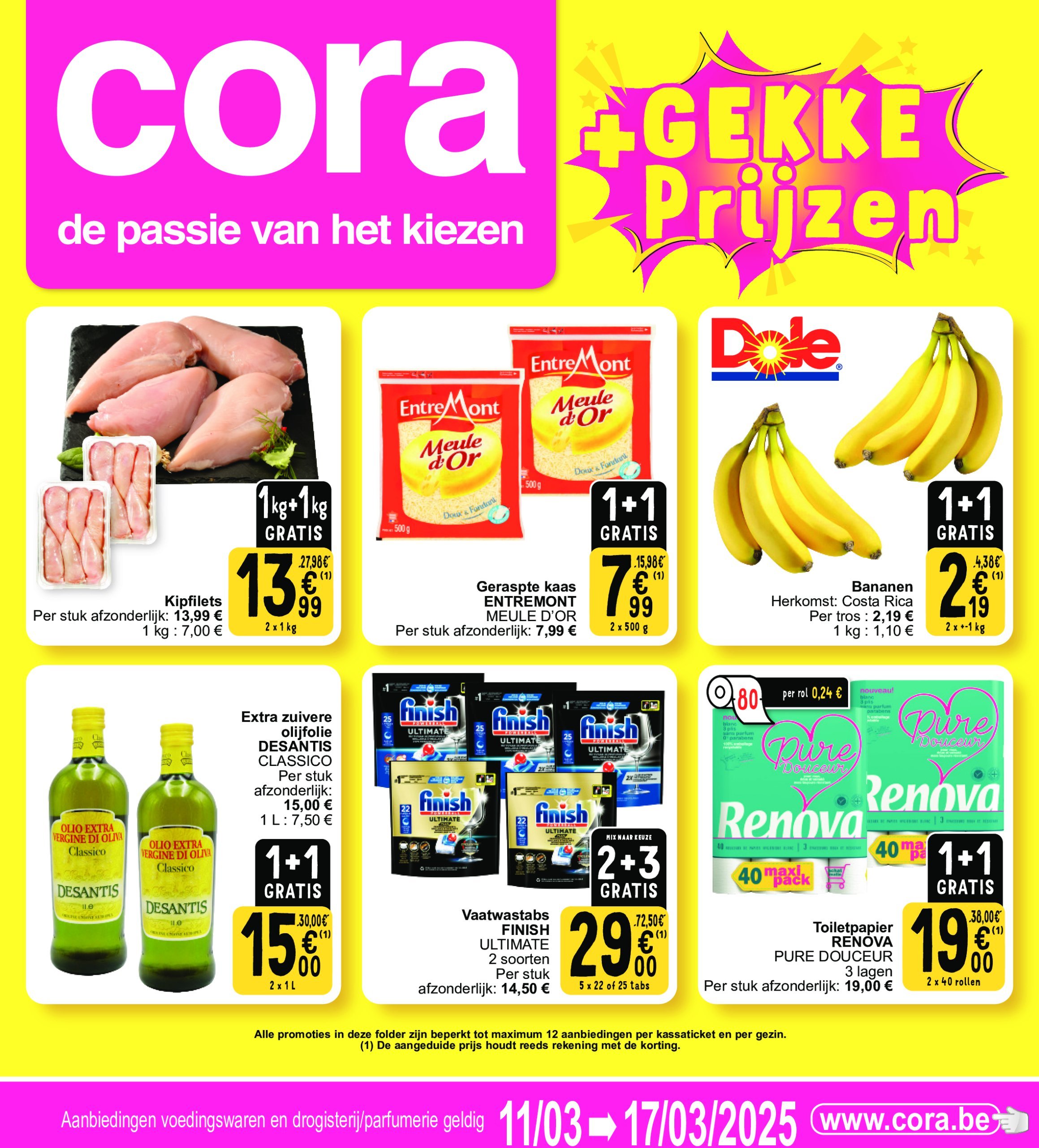 cora - Cora - Gekke prijzen folder geldig vanaf 11/03 - 17/03