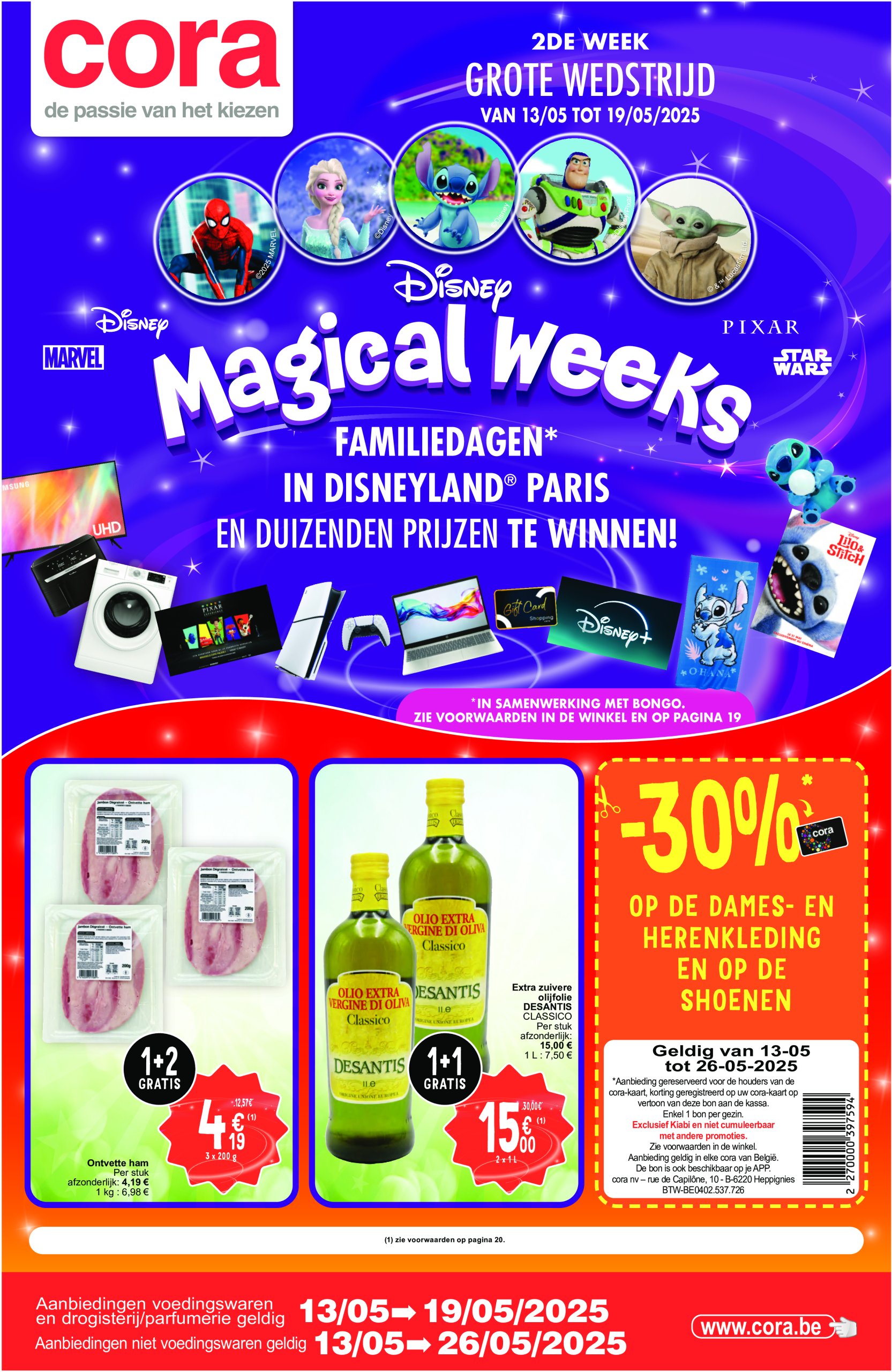 cora - Cora - Magical weeks folder geldig vanaf 13/05 - 26/05