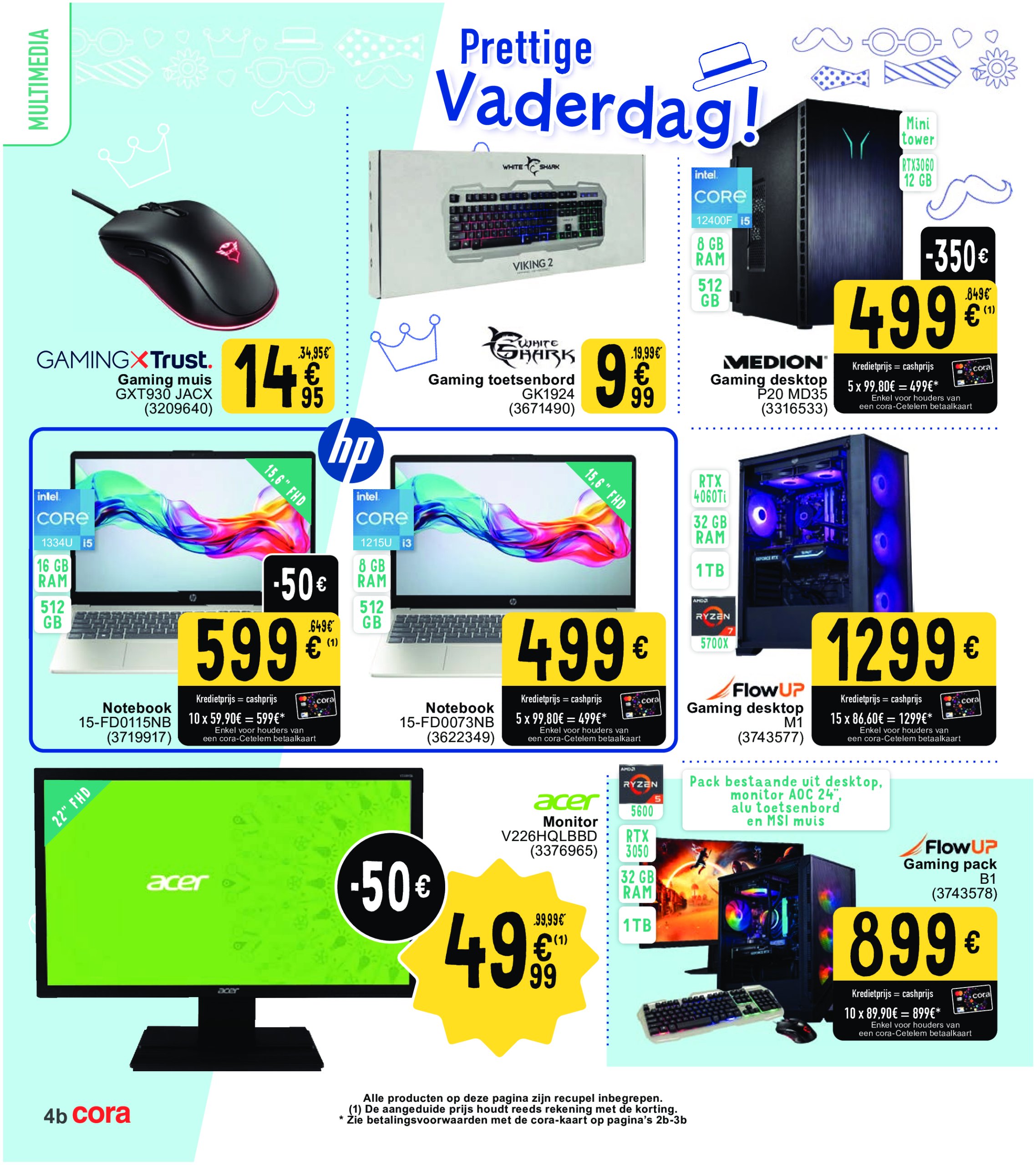 cora - Cora - Prettige Vaderdag folder geldig vanaf 27/05 - 07/06 - page: 4