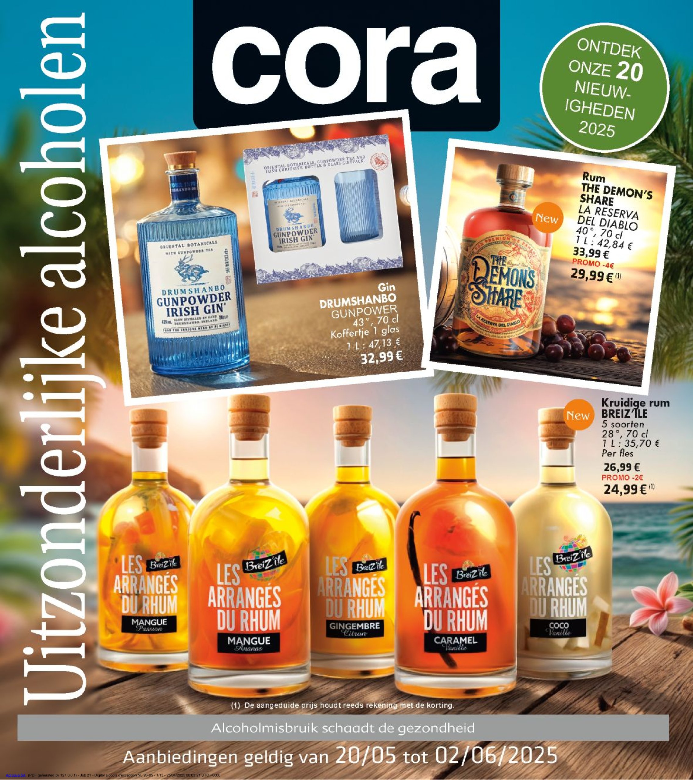 cora - Cora - Uitzonderlijke alcoholen folder geldig vanaf 20/05 - 02/06 - page: 1