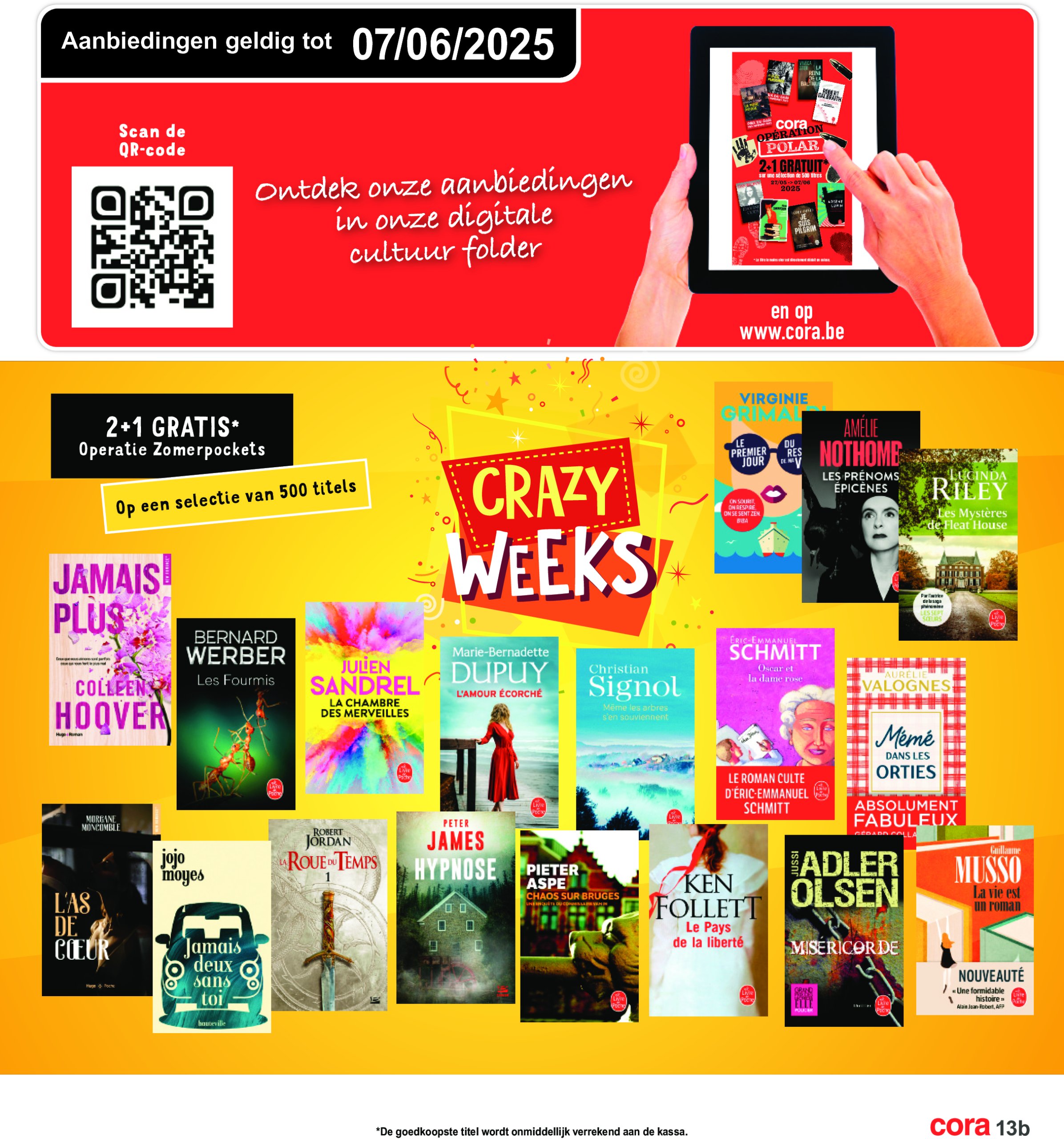 cora - Cora - Crazy weeks folder geldig vanaf 03/06 - 16/06 - page: 13
