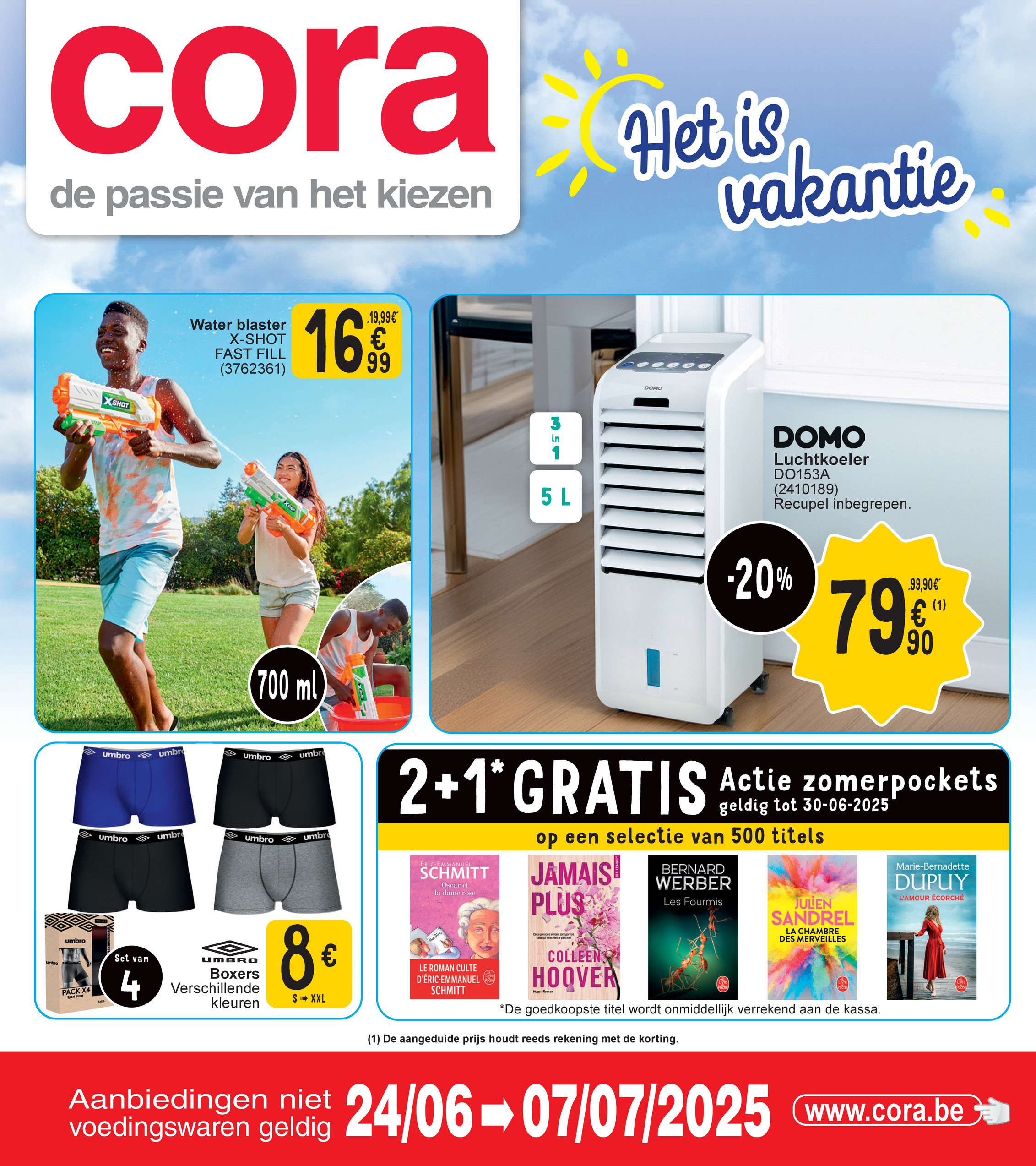cora - Cora - Het is vakantie folder geldig vanaf 24/06 - 07/07