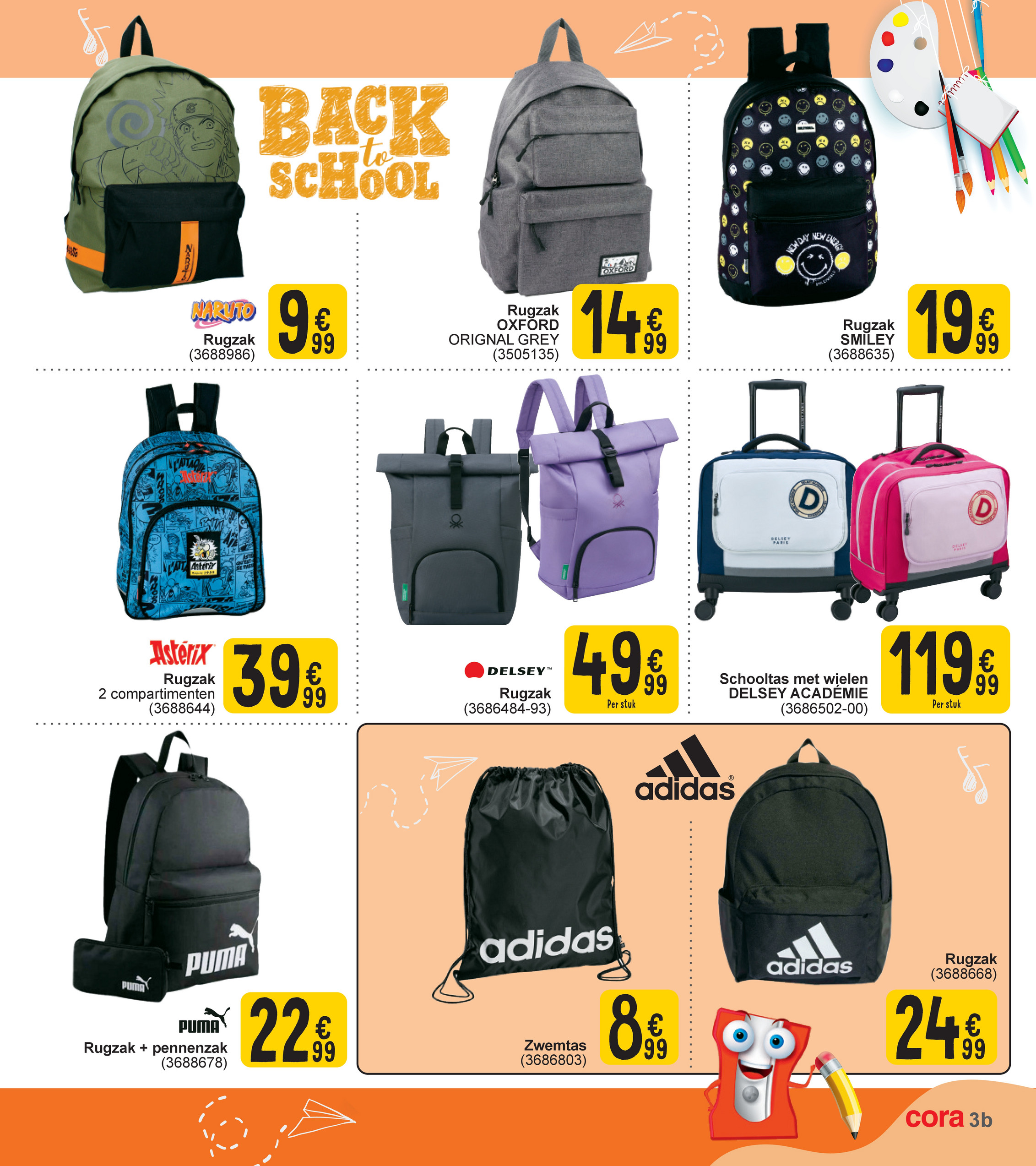 cora - Cora - Back to school folder geldig vanaf 08/07 - 19/07 - page: 3