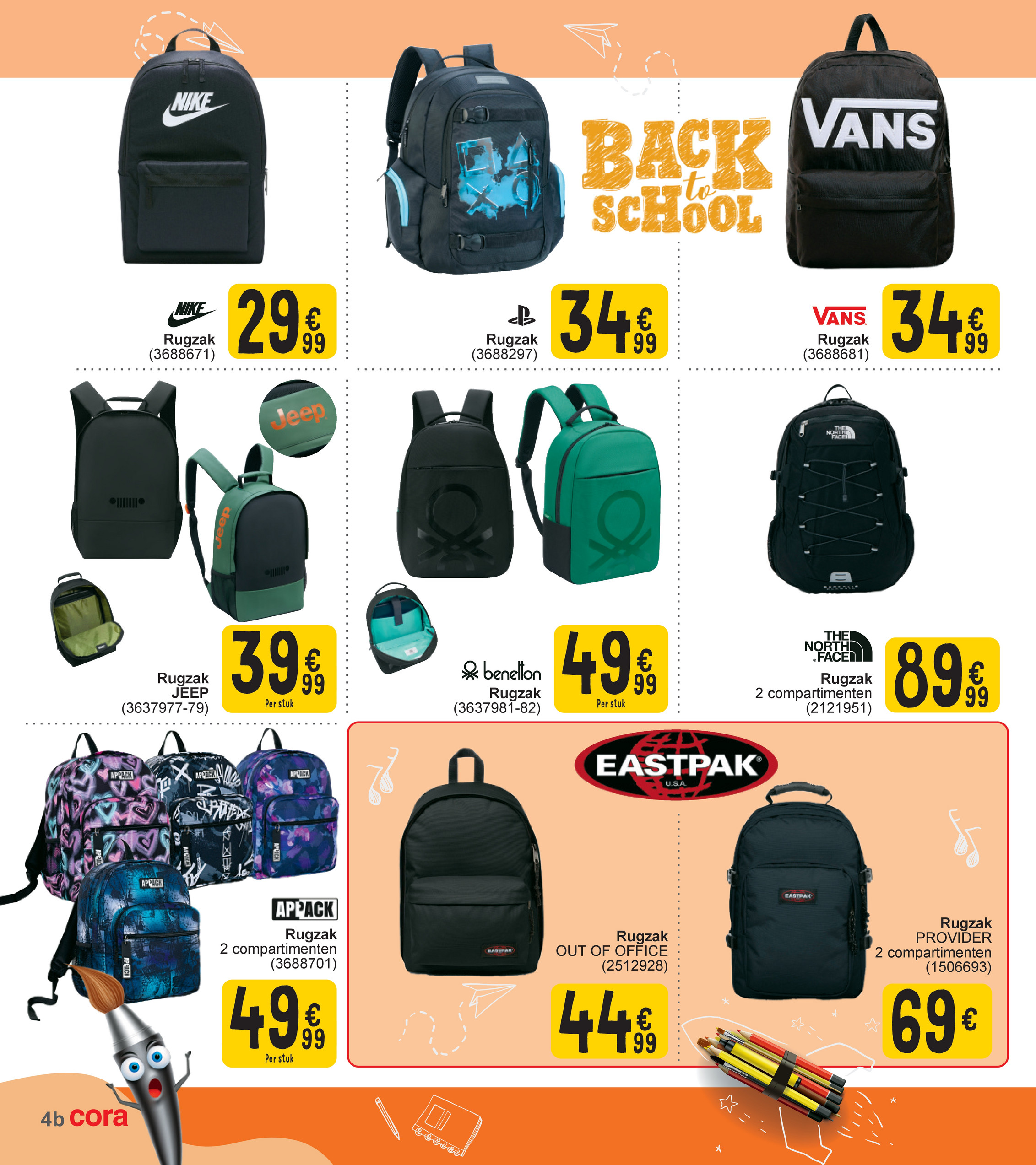 cora - Cora - Back to school folder geldig vanaf 08/07 - 19/07 - page: 4