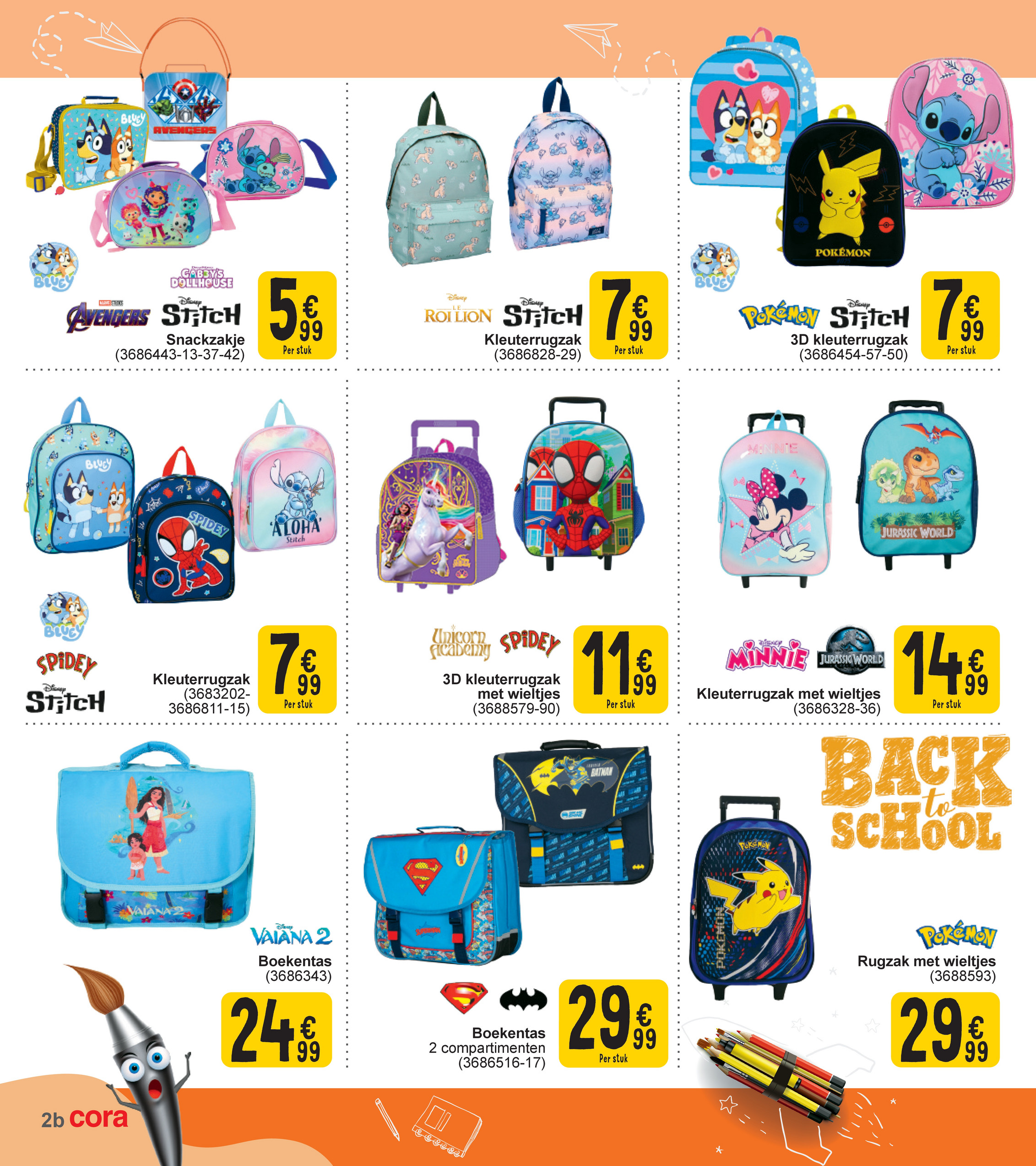 cora - Cora - Back to school folder geldig vanaf 08/07 - 19/07 - page: 2