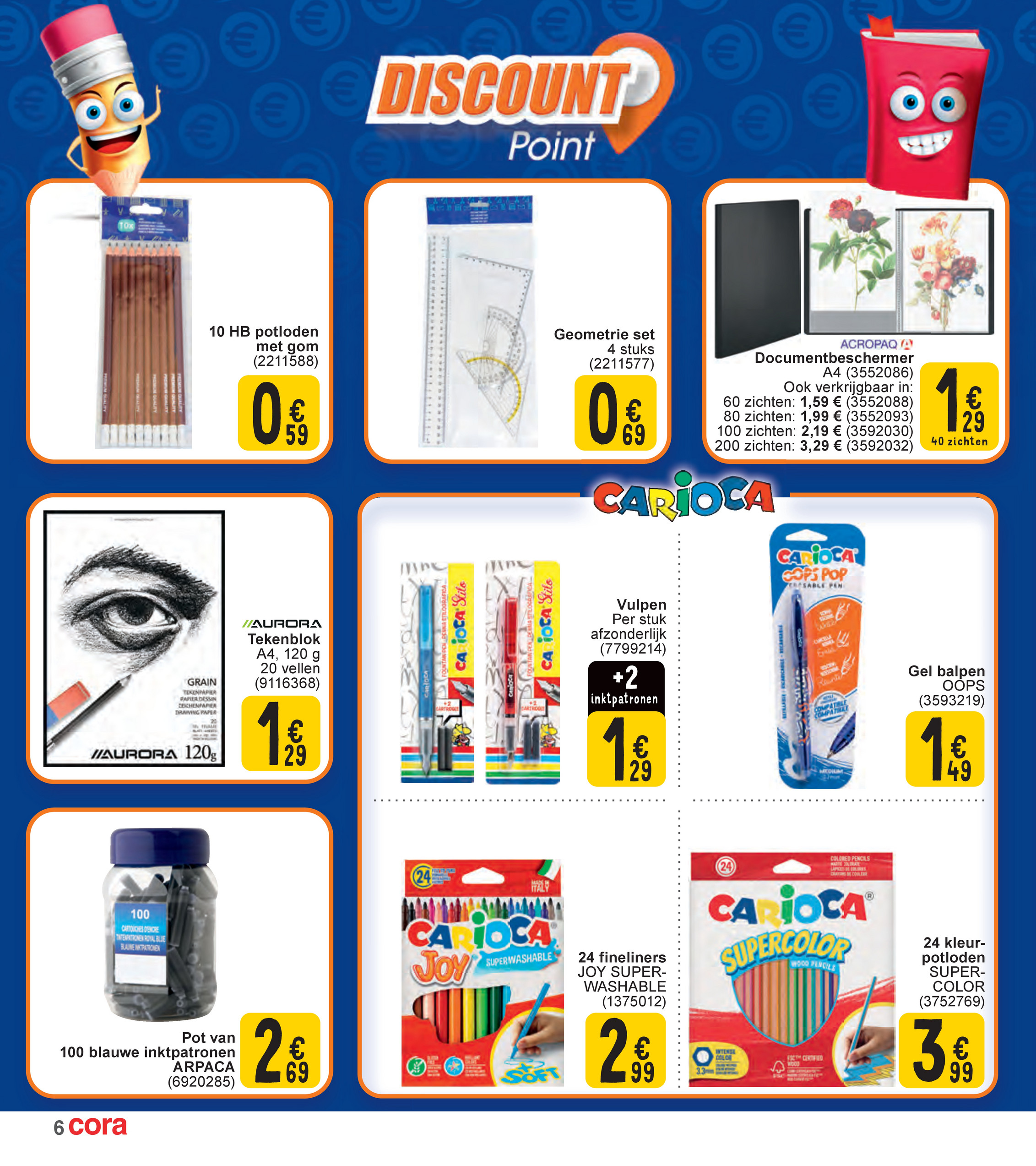 cora - Cora - Back to school folder geldig vanaf 29/07 - 30/08 - page: 6