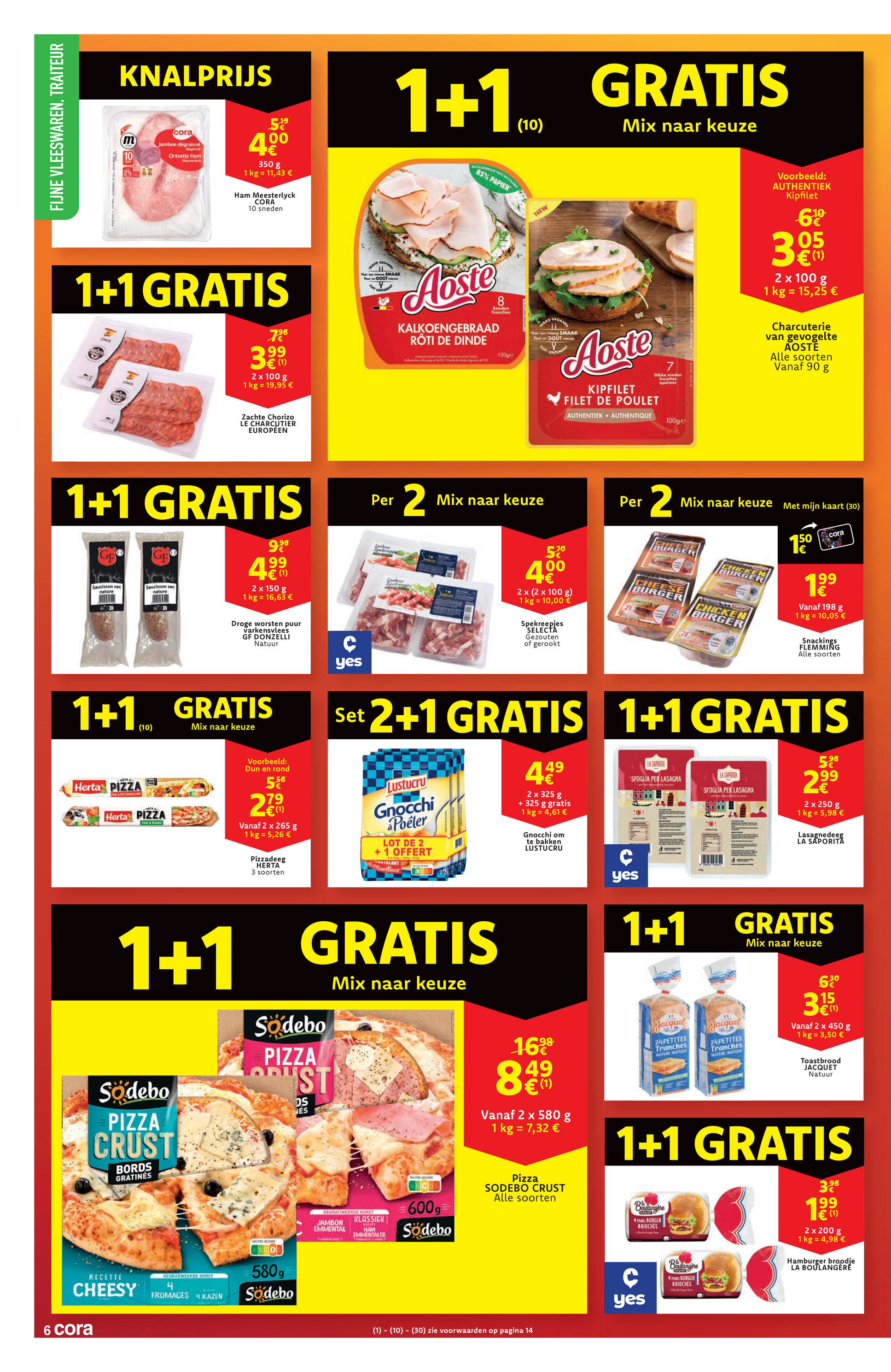cora - Cora - 1+1 gratis folder geldig vanaf 12/08 - 18/08 - page: 6