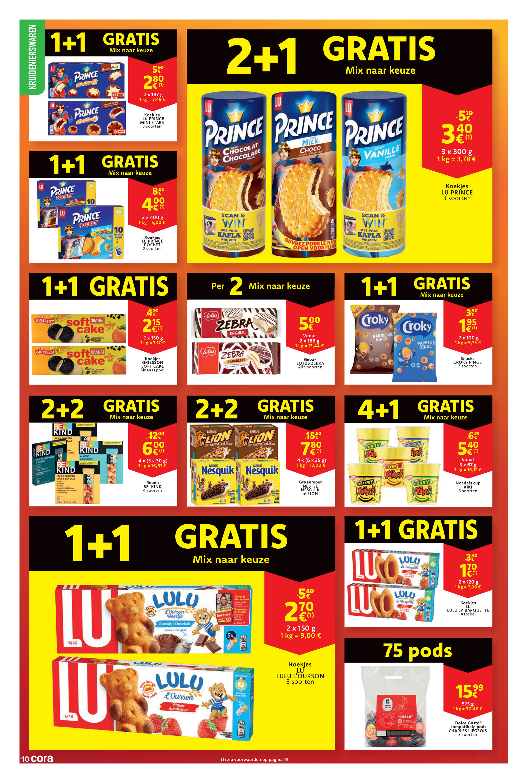 cora - Cora - 1+1 gratis folder geldig vanaf 12/08 - 18/08 - page: 10