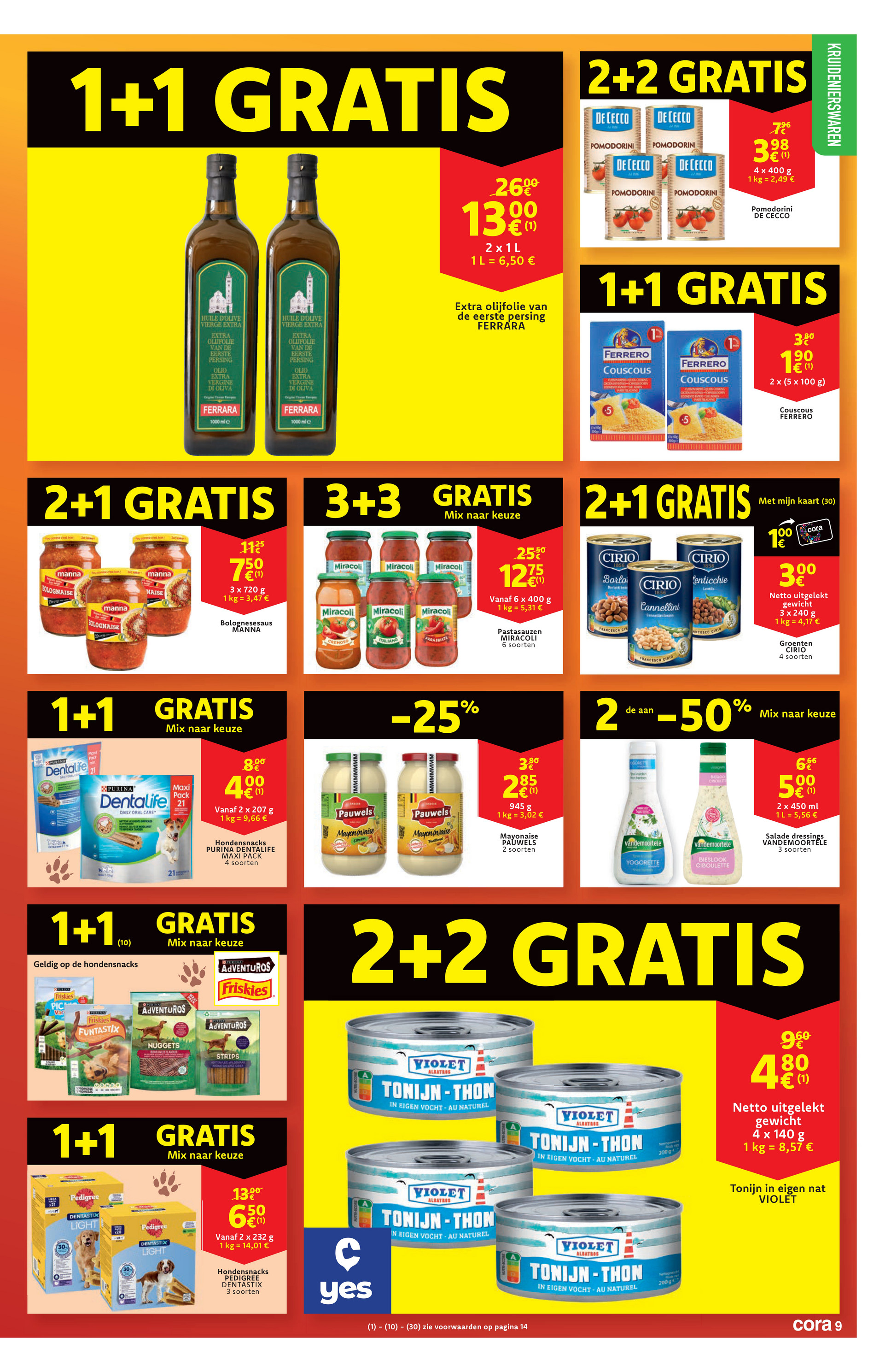 cora - Cora - 1+1 gratis folder geldig vanaf 12/08 - 18/08 - page: 9