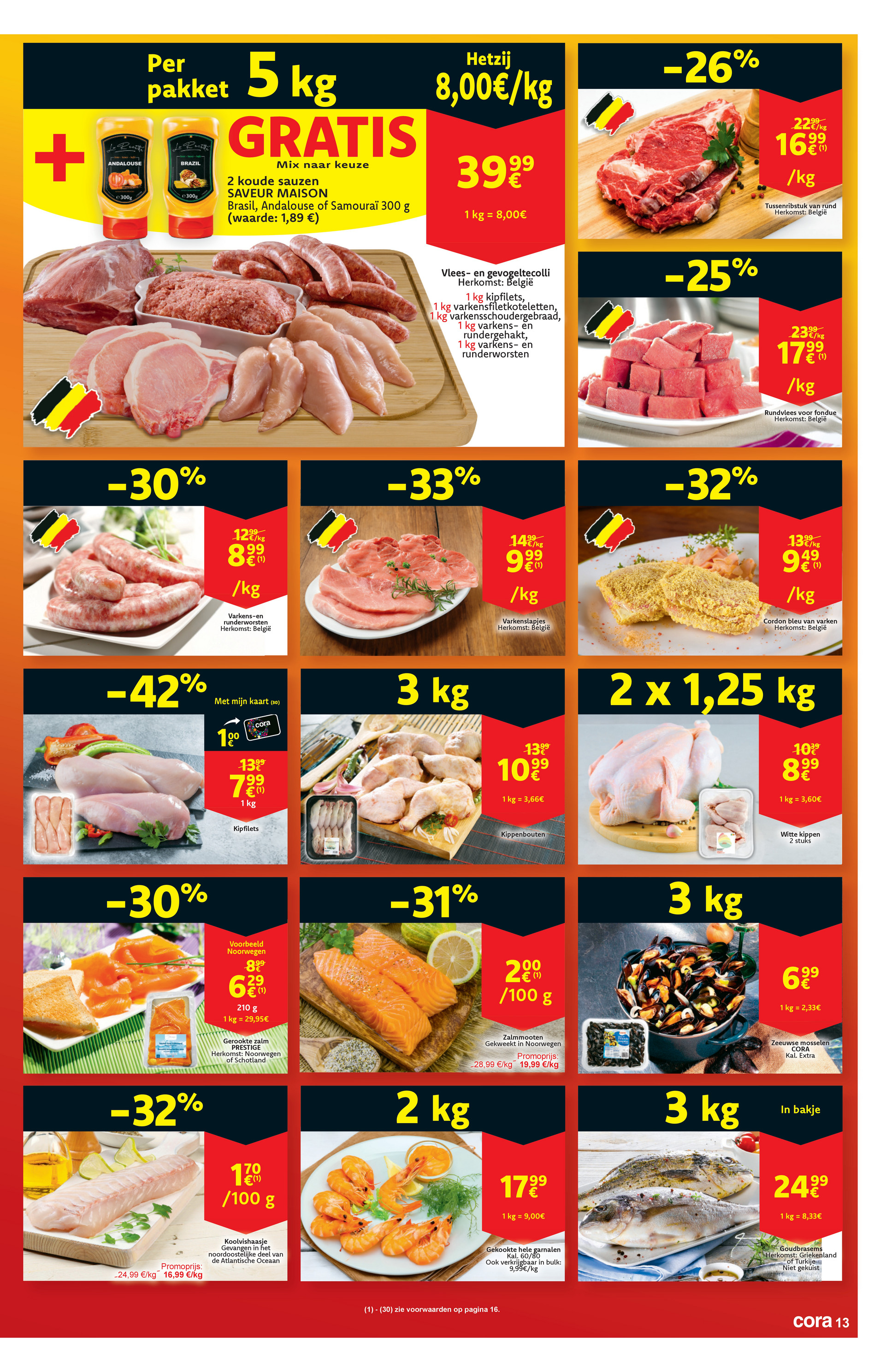 cora - Cora - Grote volumes folder geldig vanaf 30/09 - 06/10 - page: 13
