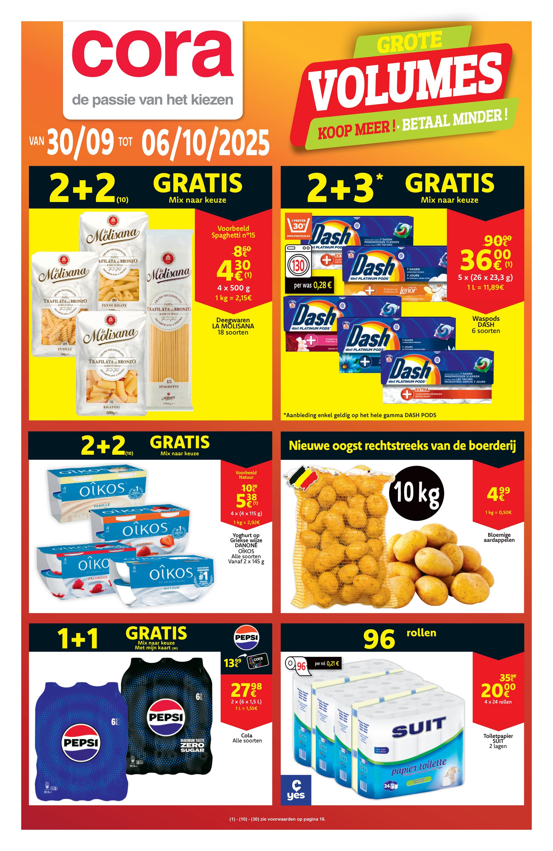 cora - Cora - Grote volumes folder geldig vanaf 30/09 - 06/10