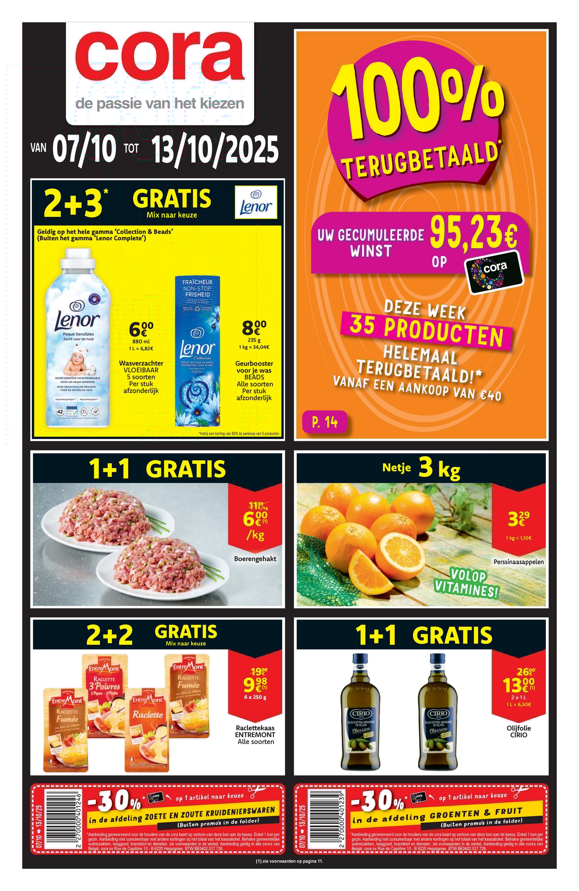 cora - Cora folder geldig vanaf 07/10 - 13/10