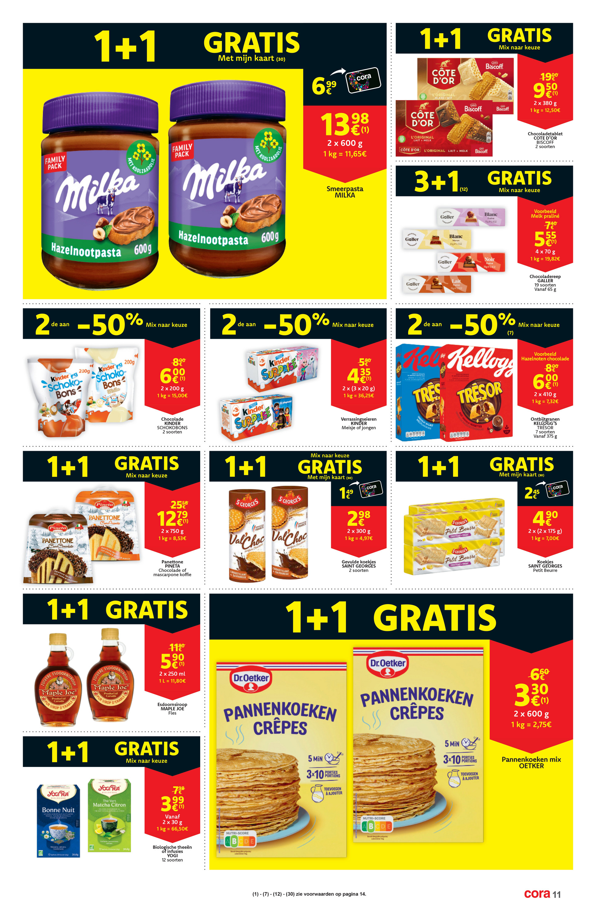 cora - De Cora - 1+1 gratis folder geldig vanaf 28/10 t/m 03/11 - page: 11