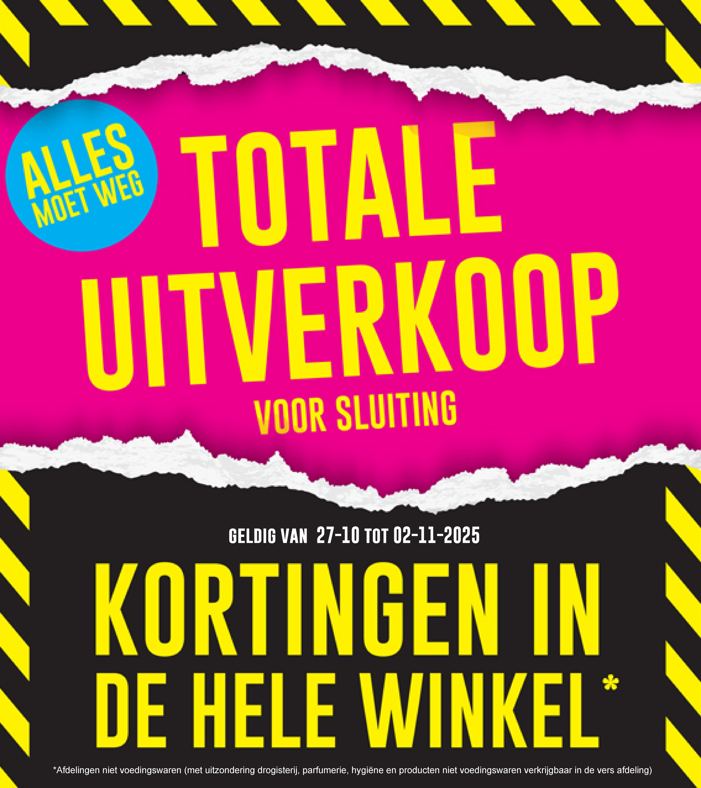 cora - De Cora - Liquidatie folder geldig vanaf 27/10 t/m 02/11