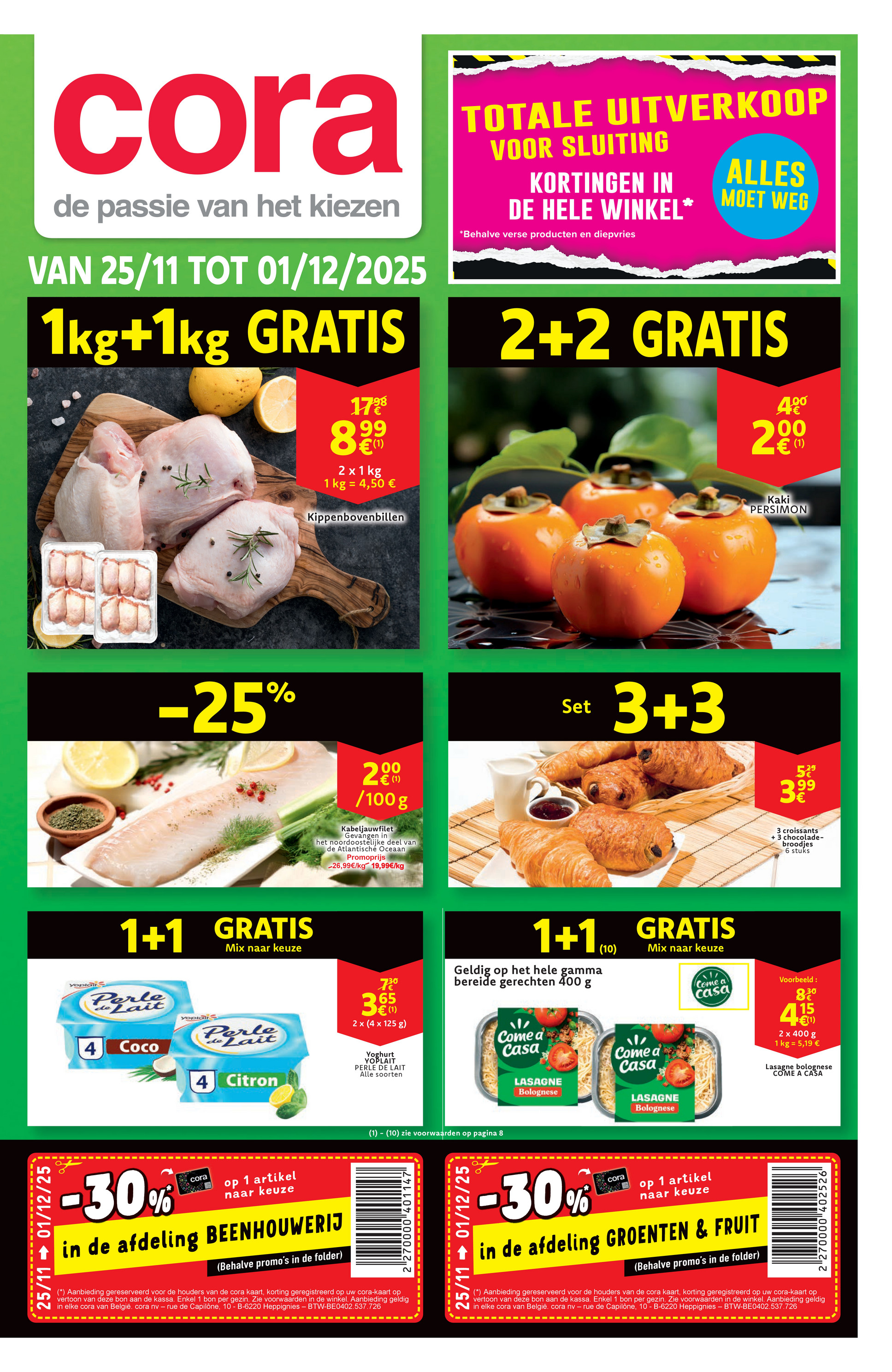 cora - De Cora folder geldig vanaf 25/11 t/m 01/12