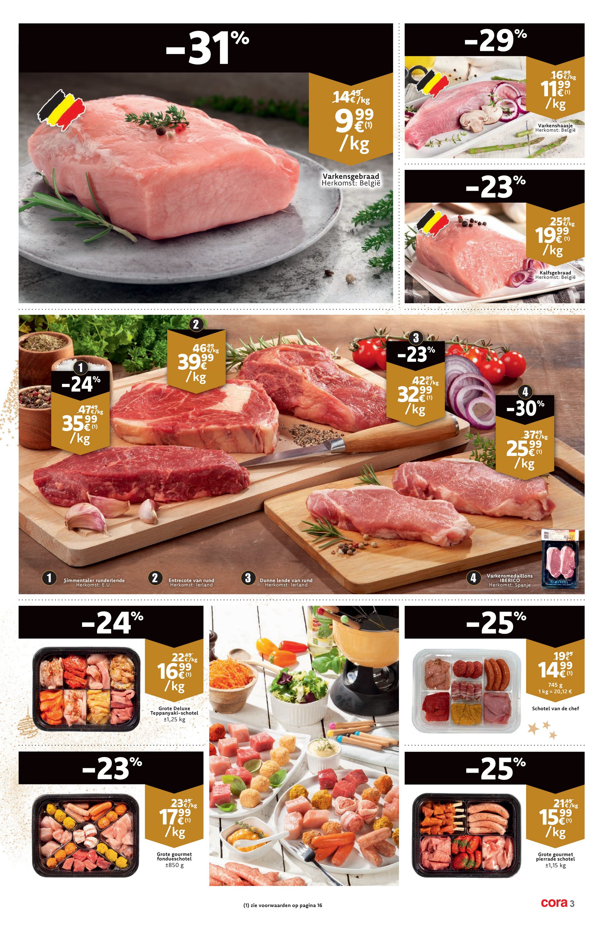 cora - De Cora - Prettige Feestdagen folder geldig vanaf 16/12 t/m 31/12 - page: 3