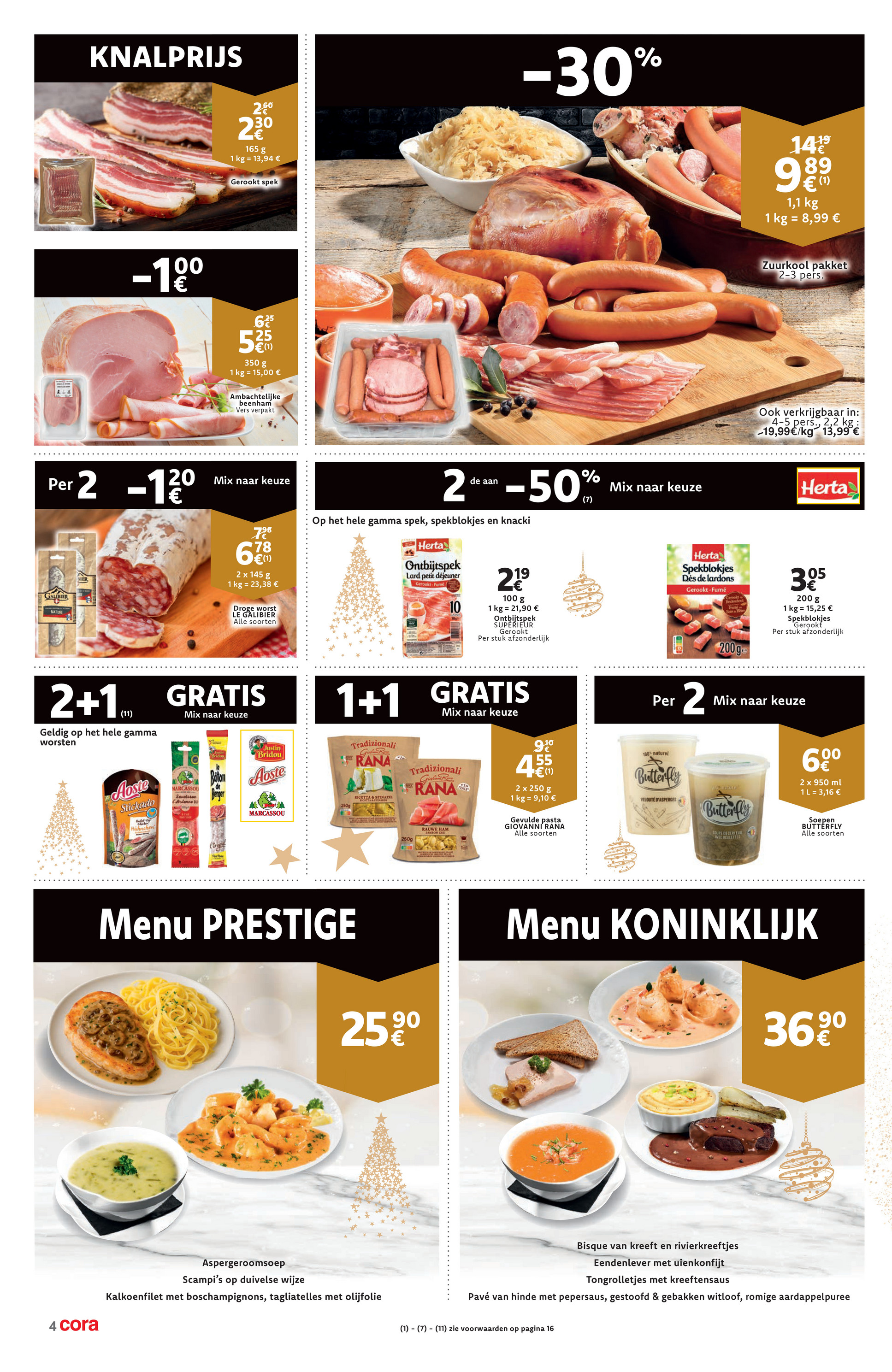 cora - De Cora - Prettige Feestdagen folder geldig vanaf 16/12 t/m 31/12 - page: 4