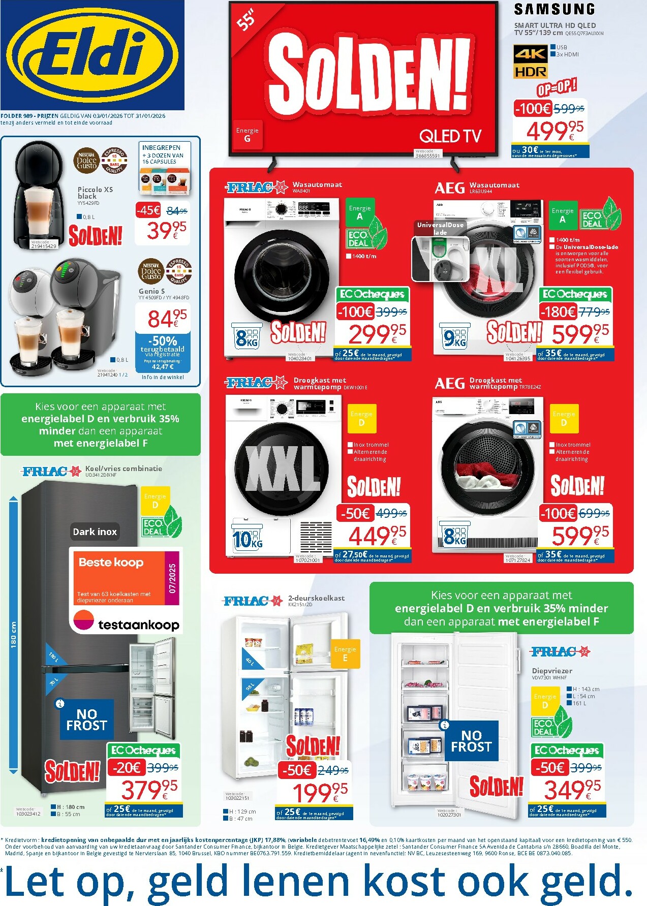 eldi - De Eldi folder geldig vanaf 03/01 t/m 31/01 - page: 1