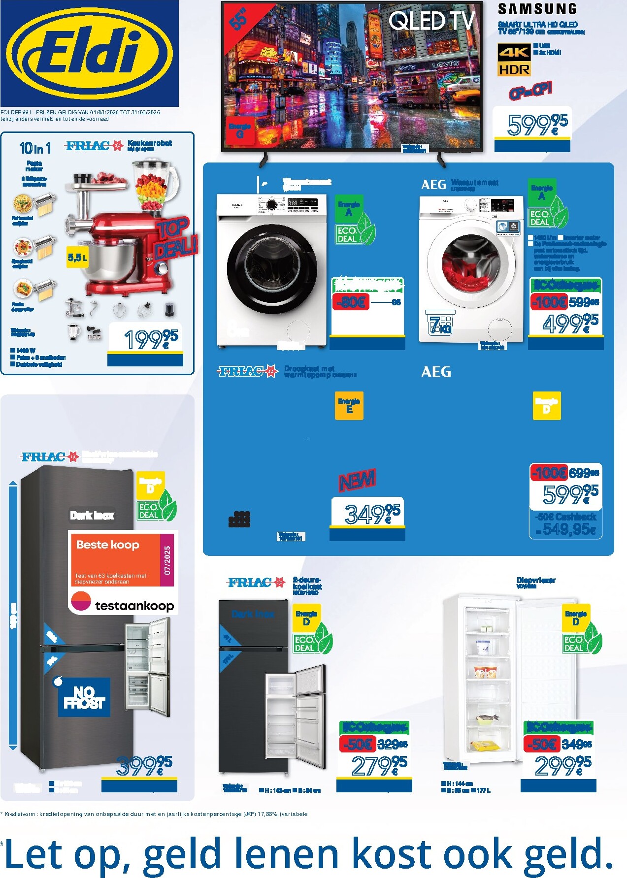 eldi - De Eldi folder geldig vanaf 01/03/2026 t/m 31/03/2026 - page: 1