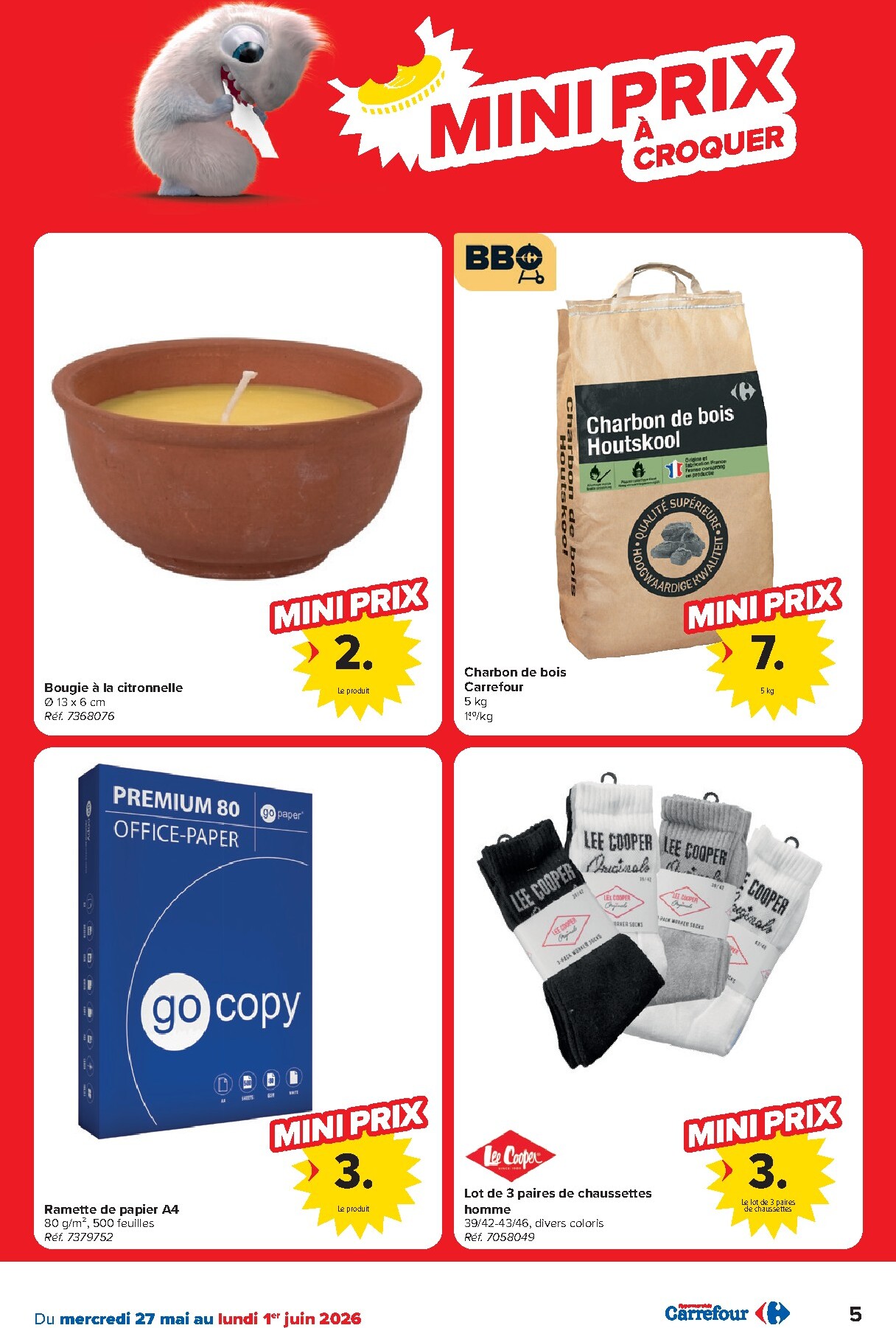 carrefour - Carrefour Hypermarchés folder voor volgende week van woensdag 27/05/2026 tot maandag 08/06/2026 - page: 5