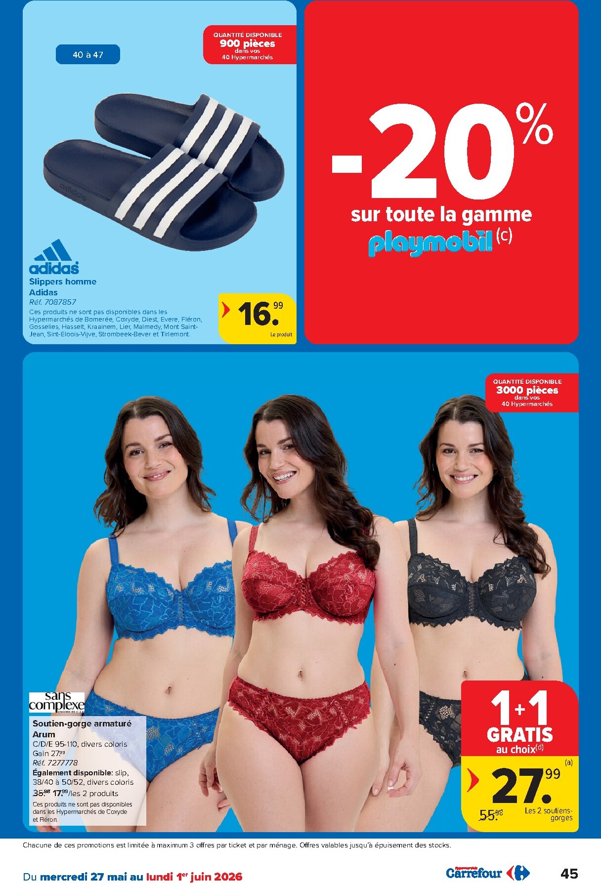 carrefour - Carrefour Hypermarchés folder voor volgende week van woensdag 27/05/2026 tot maandag 08/06/2026 - page: 45