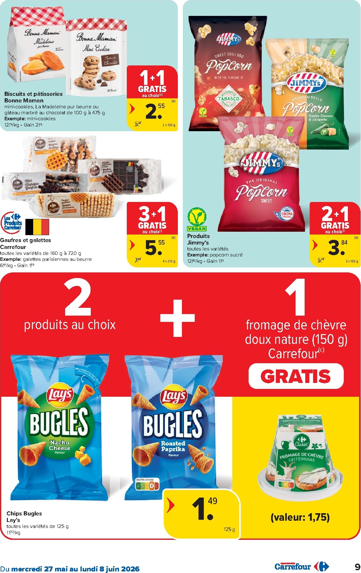 carrefour - Carrefour Hypermarchés folder voor volgende week van woensdag 27/05/2026 tot maandag 08/06/2026 - page: 9