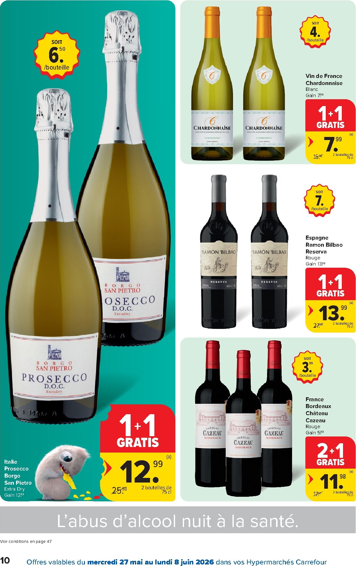 carrefour - Carrefour Hypermarchés folder voor volgende week van woensdag 27/05/2026 tot maandag 08/06/2026 - page: 10