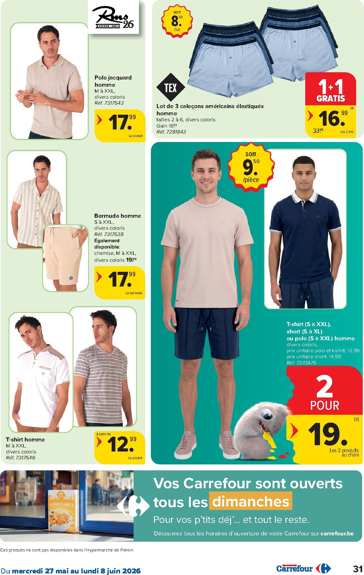 carrefour - Carrefour Hypermarchés folder voor volgende week van woensdag 27/05/2026 tot maandag 08/06/2026 - page: 31