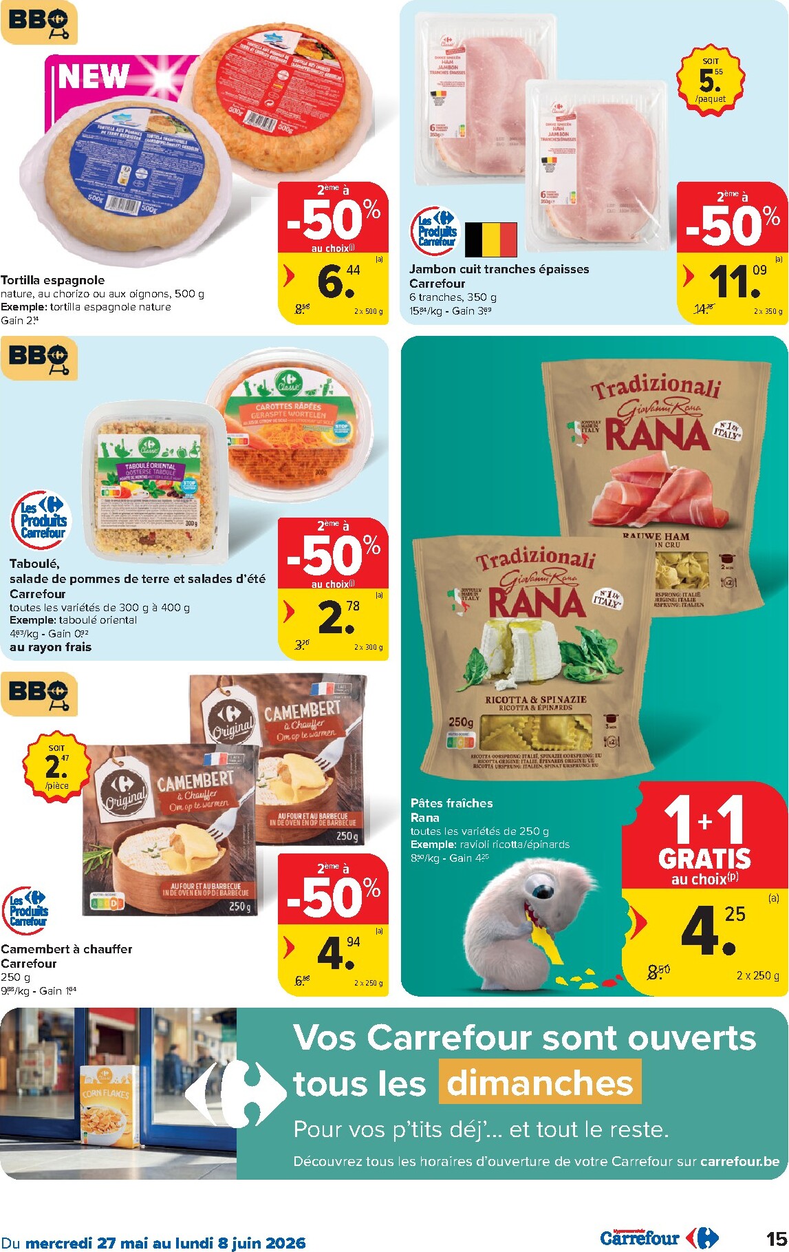 carrefour - Carrefour Hypermarchés folder voor volgende week van woensdag 27/05/2026 tot maandag 08/06/2026 - page: 15