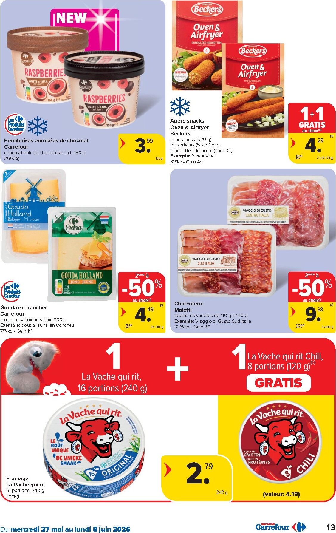 carrefour - Carrefour Hypermarchés folder voor volgende week van woensdag 27/05/2026 tot maandag 08/06/2026 - page: 13