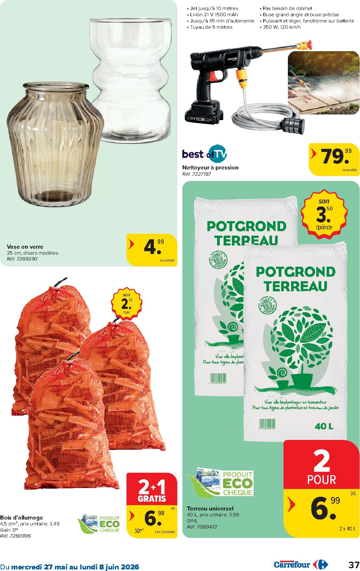 carrefour - Carrefour Hypermarchés folder voor volgende week van woensdag 27/05/2026 tot maandag 08/06/2026 - page: 37