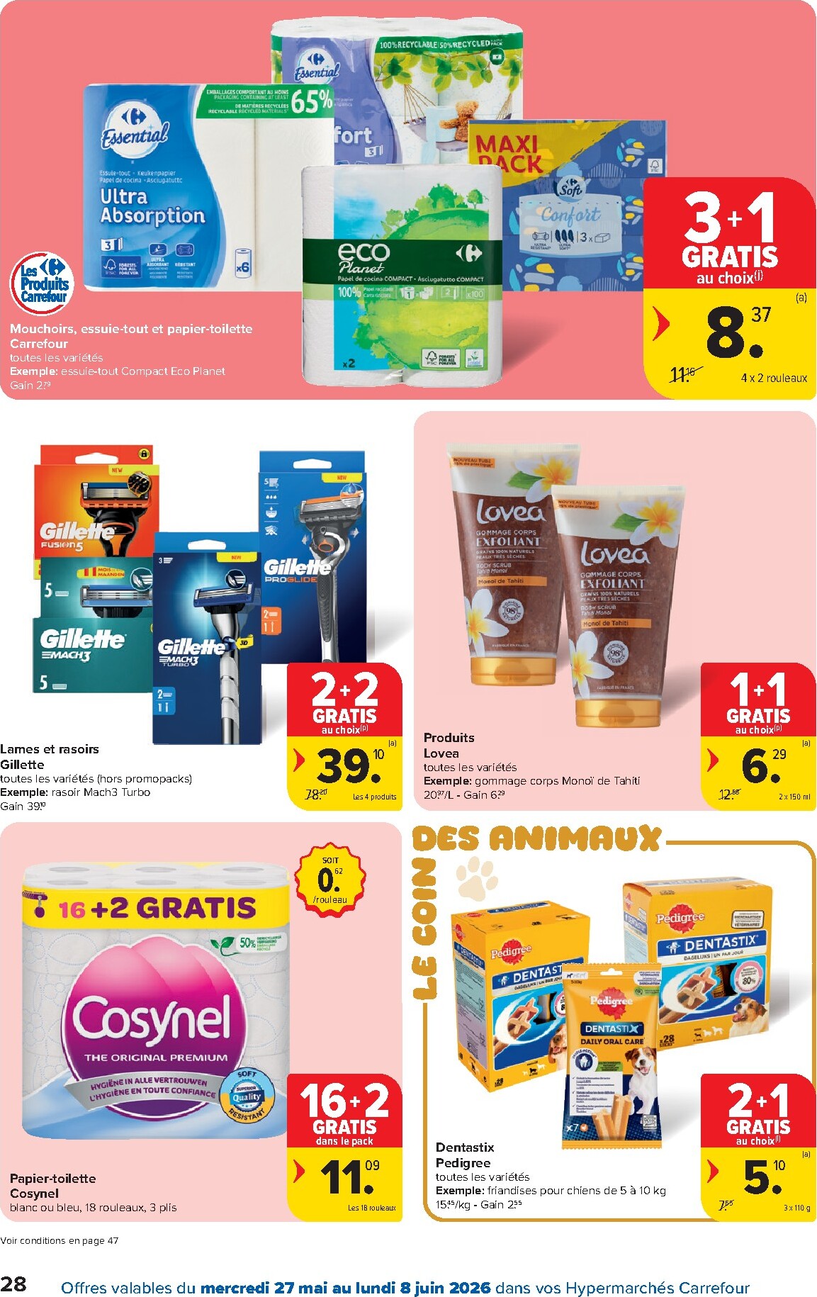 carrefour - Carrefour Hypermarchés folder voor volgende week van woensdag 27/05/2026 tot maandag 08/06/2026 - page: 28