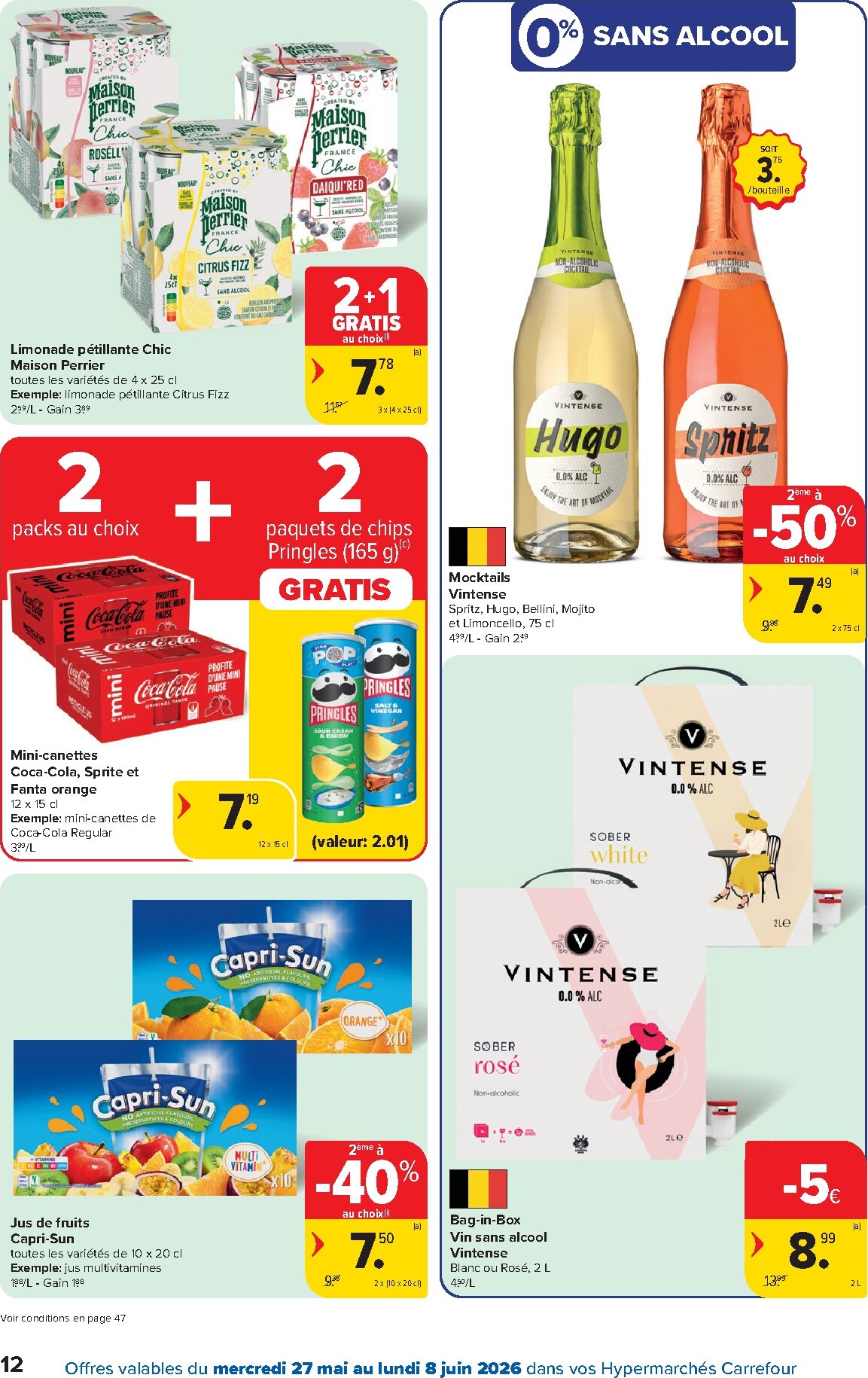 carrefour - Carrefour Hypermarchés folder voor volgende week van woensdag 27/05/2026 tot maandag 08/06/2026 - page: 12