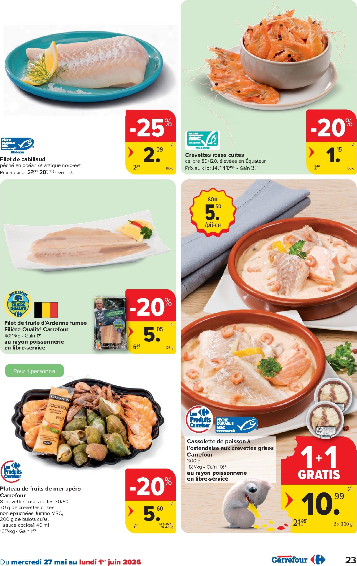 carrefour - Carrefour Hypermarchés folder voor volgende week van woensdag 27/05/2026 tot maandag 08/06/2026 - page: 23