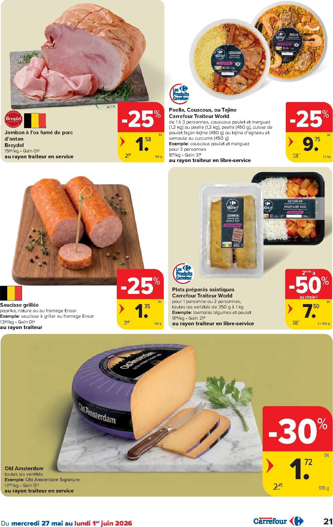 carrefour - Carrefour Hypermarchés folder voor volgende week van woensdag 27/05/2026 tot maandag 08/06/2026 - page: 21