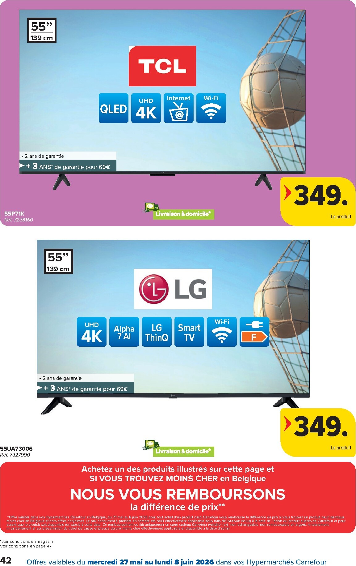 carrefour - Carrefour Hypermarchés folder voor volgende week van woensdag 27/05/2026 tot maandag 08/06/2026 - page: 42