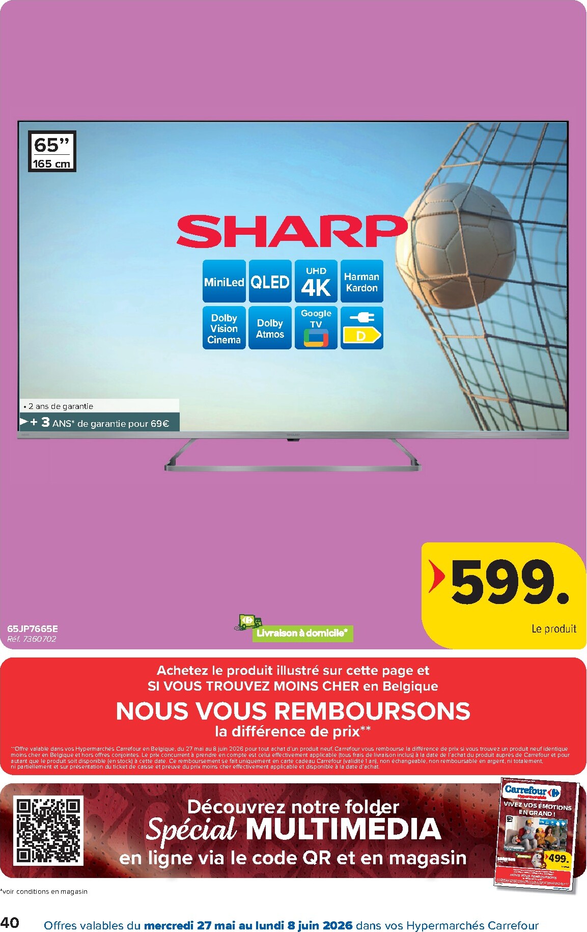 carrefour - Carrefour Hypermarchés folder voor volgende week van woensdag 27/05/2026 tot maandag 08/06/2026 - page: 40