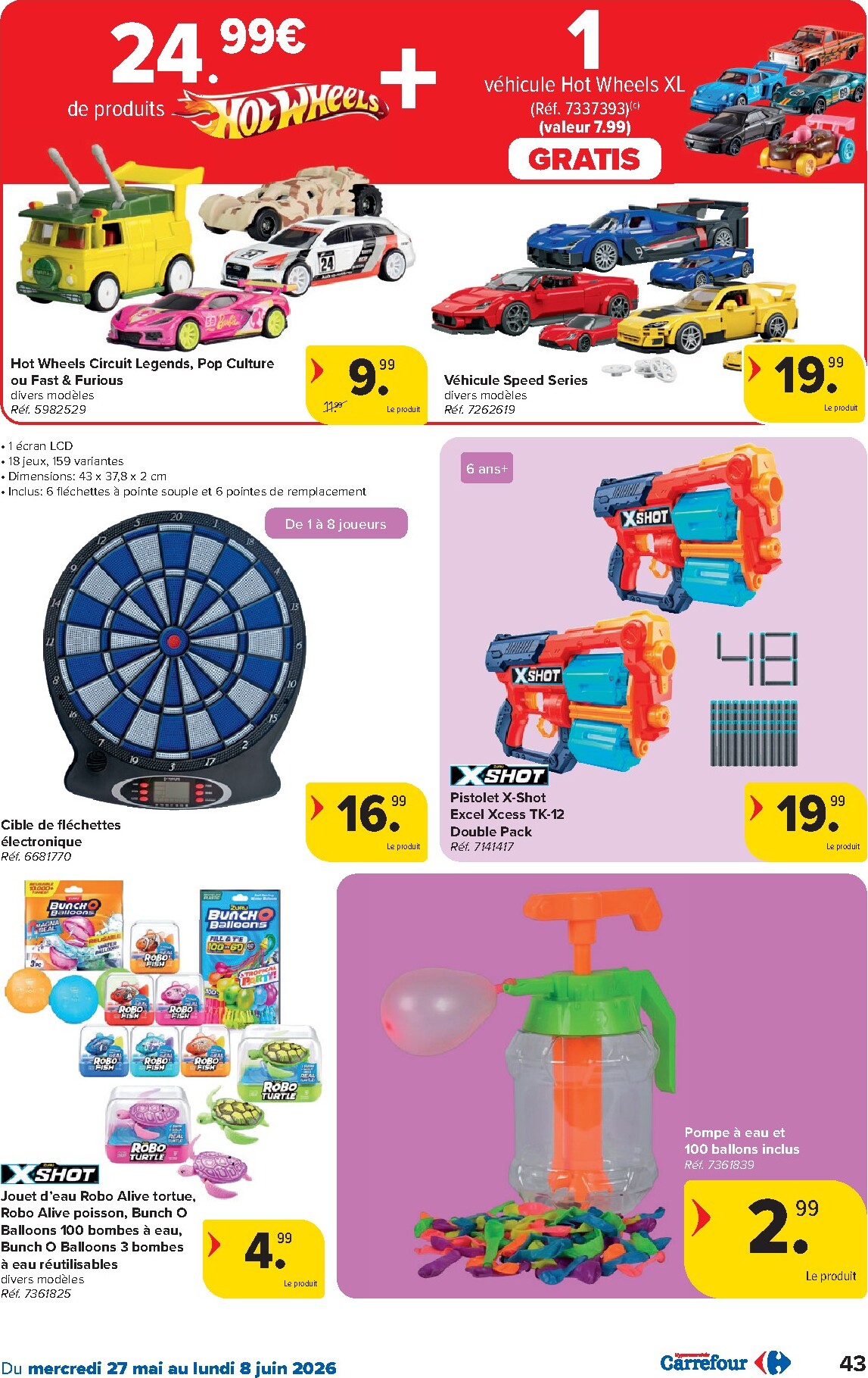 carrefour - Carrefour Hypermarchés folder voor volgende week van woensdag 27/05/2026 tot maandag 08/06/2026 - page: 43