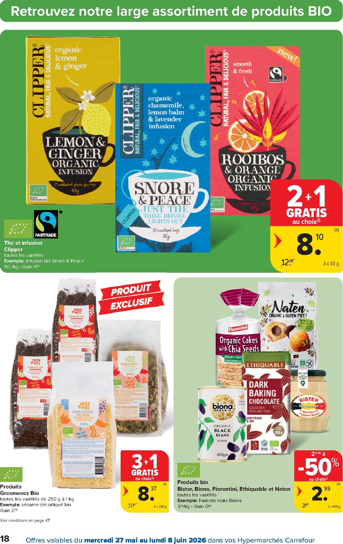 carrefour - Carrefour Hypermarchés folder voor volgende week van woensdag 27/05/2026 tot maandag 08/06/2026 - page: 18